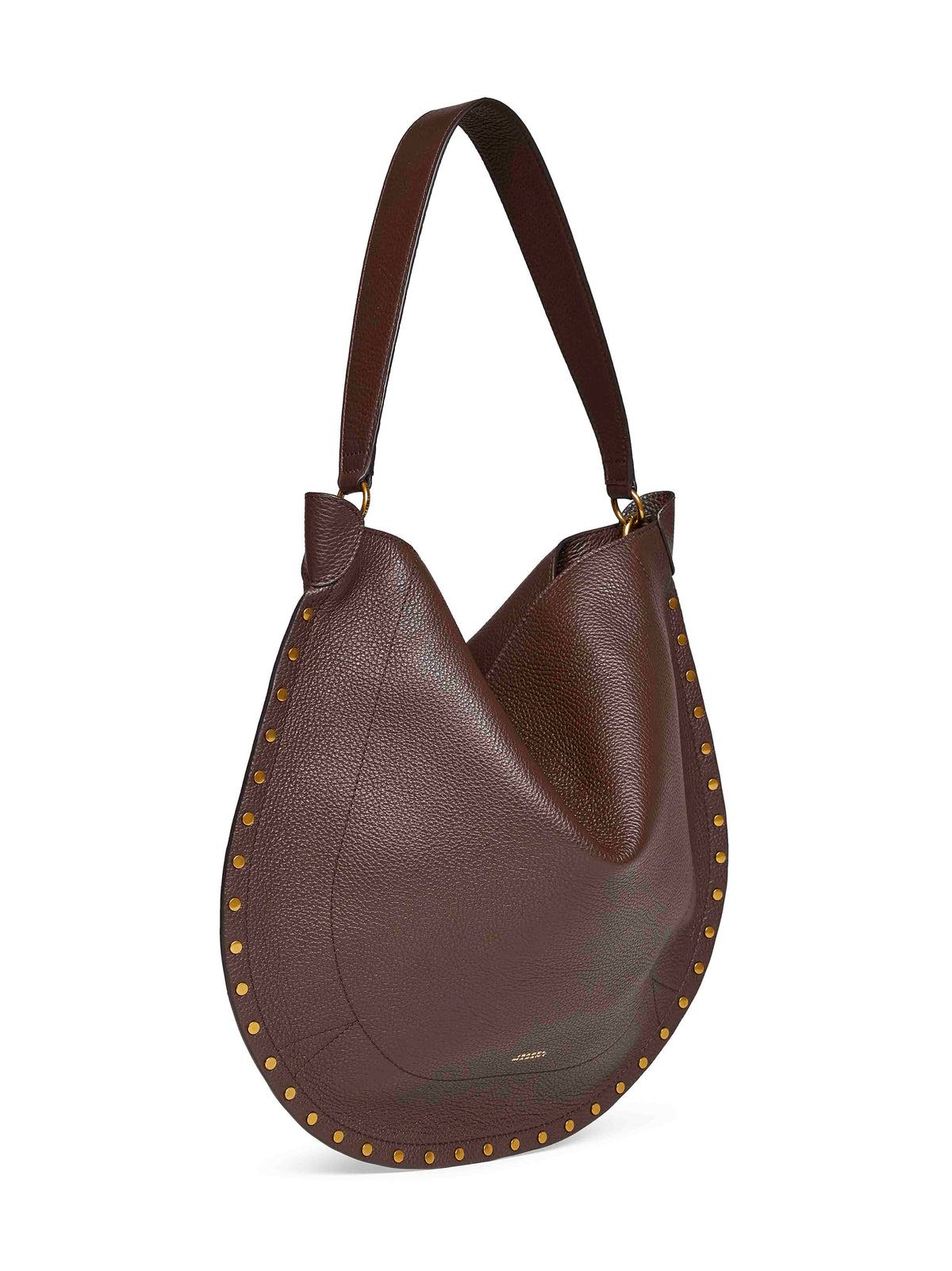 Isabel Marant Women Coffee Oskan Hobo Soft Shoulder Bag ISABEL MARANT