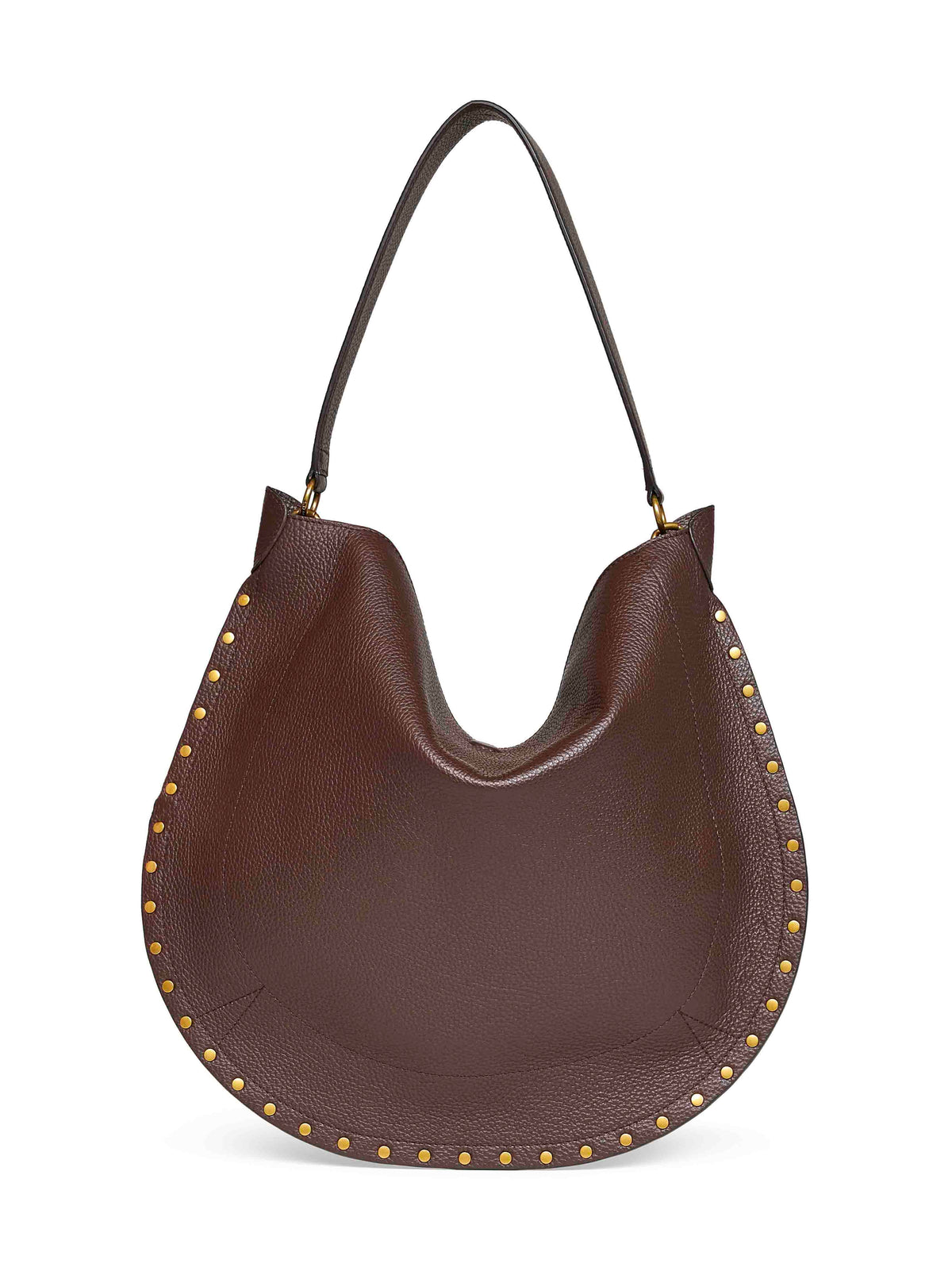 Isabel Marant Women Coffee Oskan Hobo Soft Shoulder Bag ISABEL MARANT