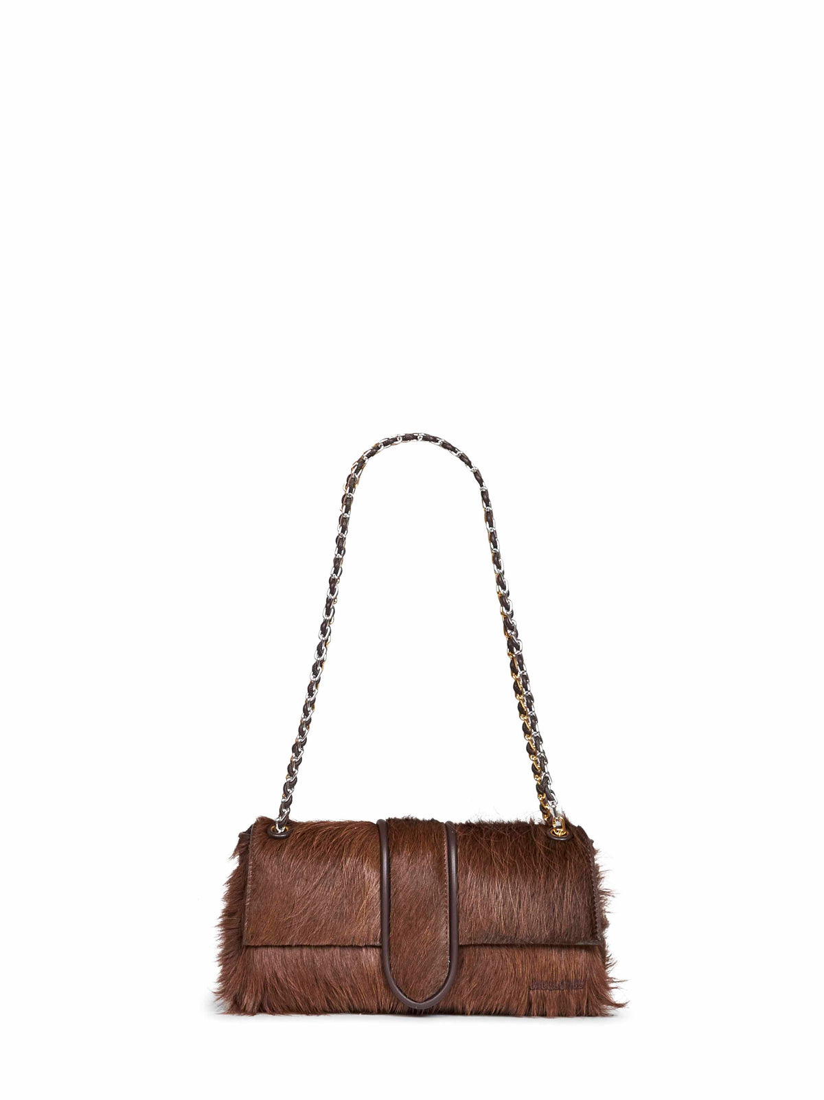 Jacquemus Women Brown The Chaine Bambino Shoulder Bag JACQUEMUS