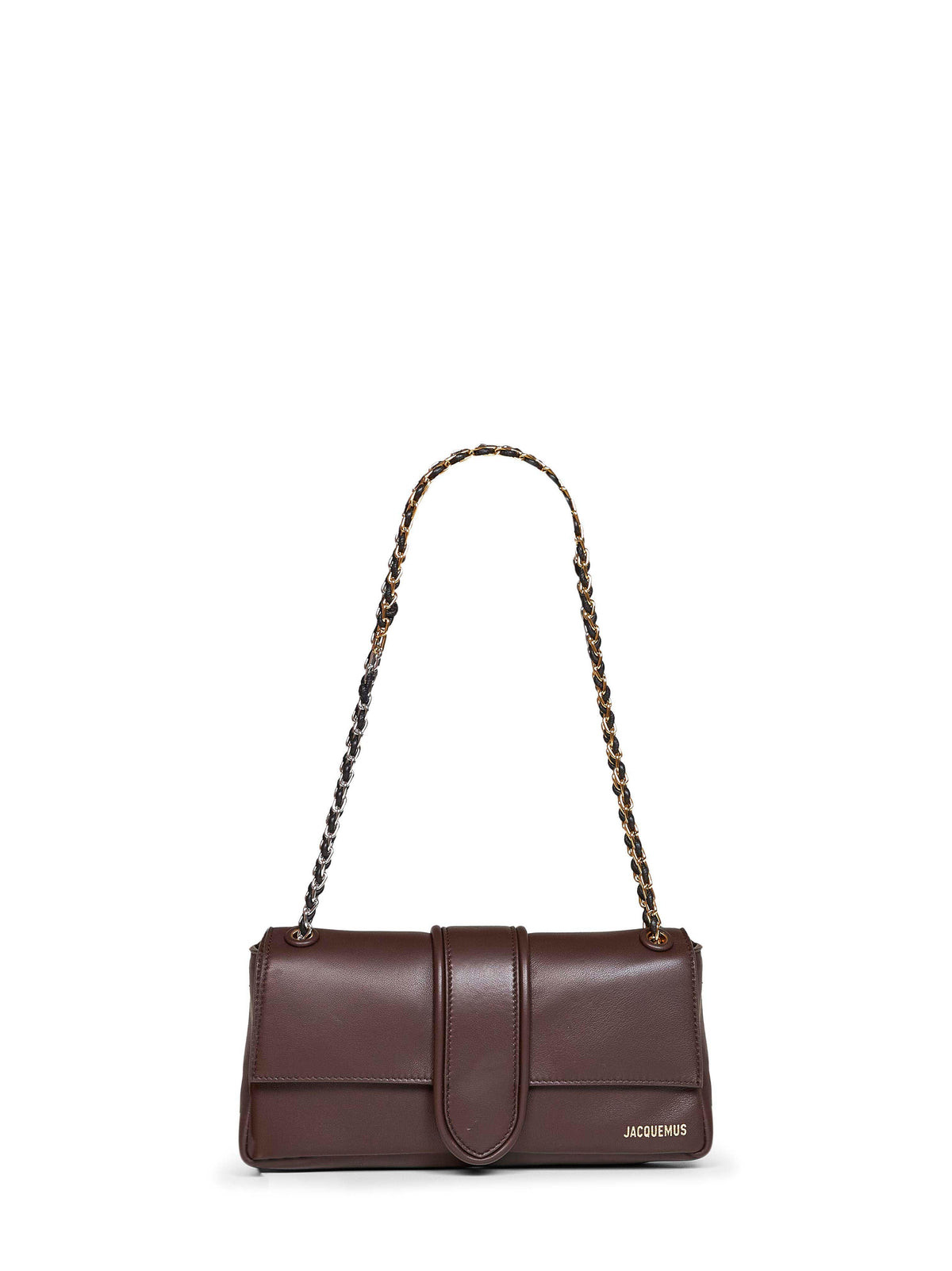 Jacquemus Women Midnight Brown The Chaine Bambino Shoulder Bag JACQUEMUS