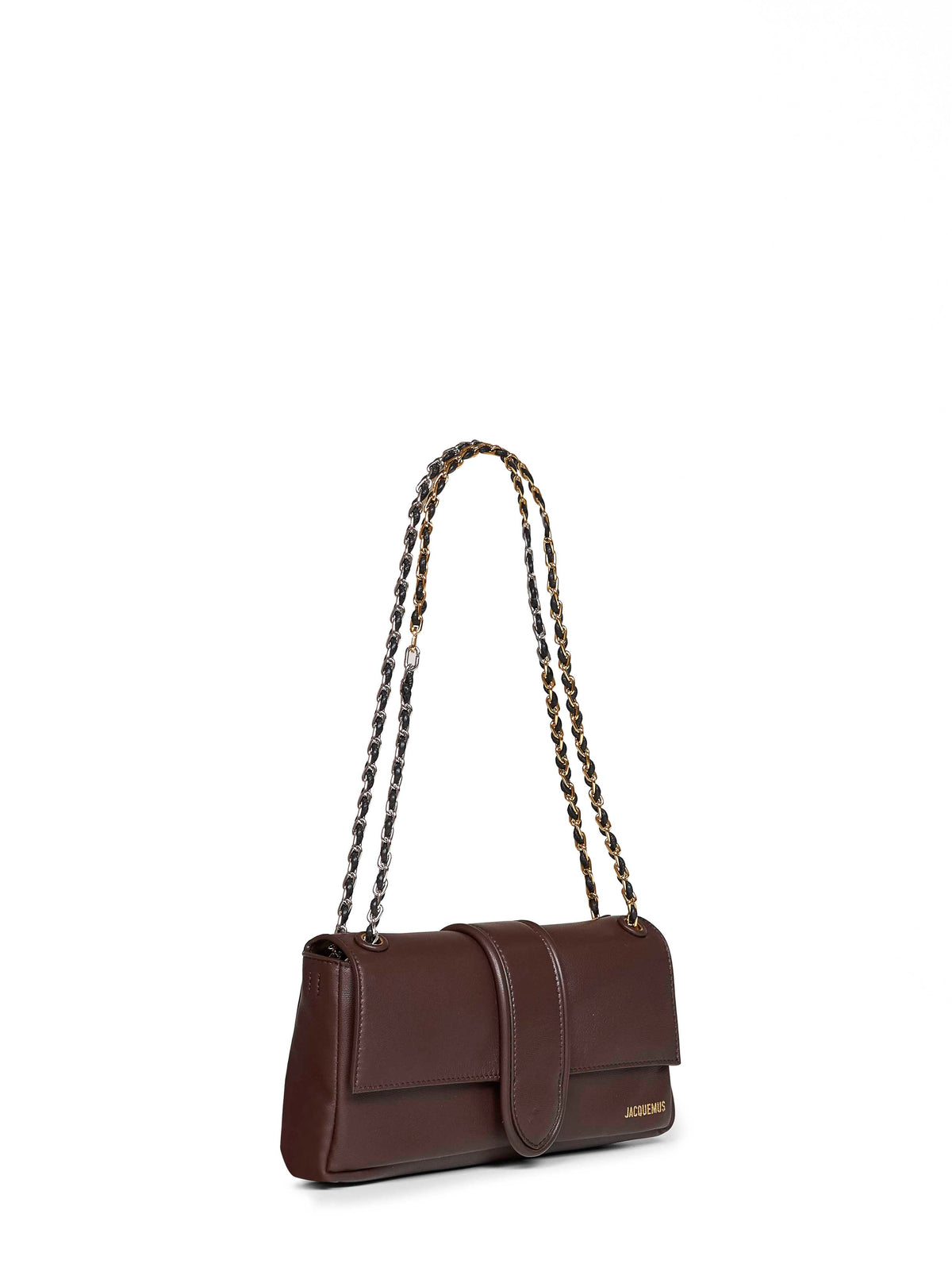 Jacquemus Women Midnight Brown The Chaine Bambino Shoulder Bag JACQUEMUS
