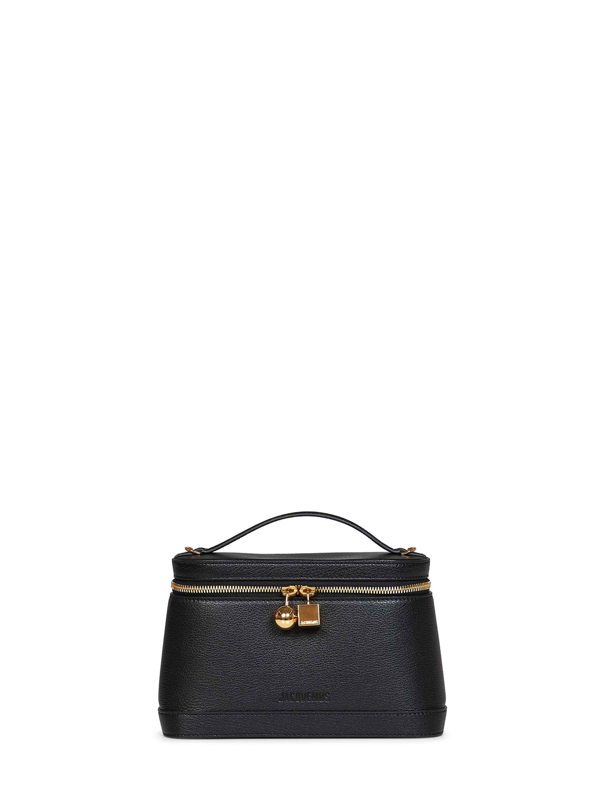 Jacquemus Women Black The Vanity Small Handbag With Shiulder Strap JACQUEMUS