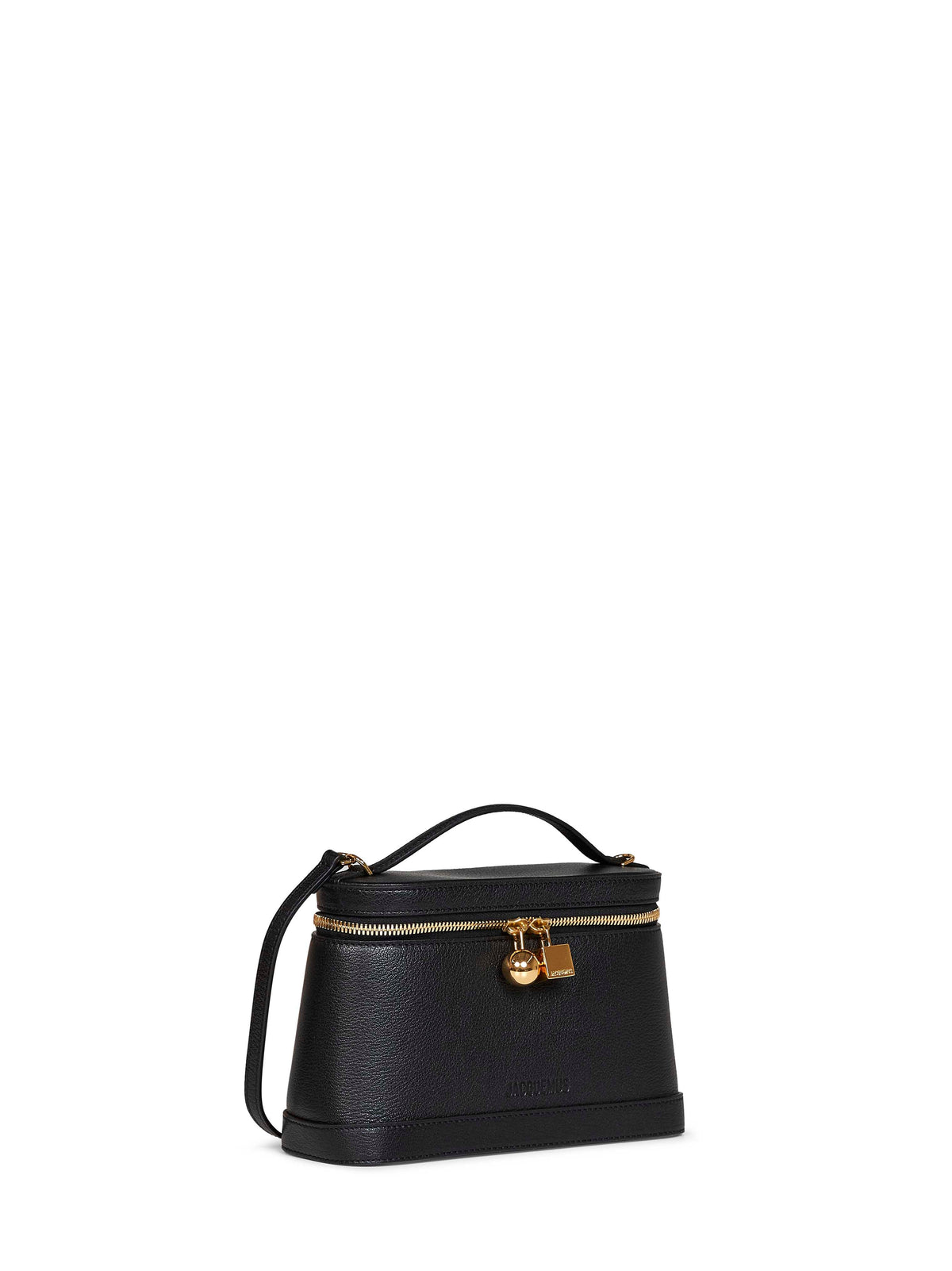 Jacquemus Women Black The Vanity Small Handbag With Shiulder Strap JACQUEMUS