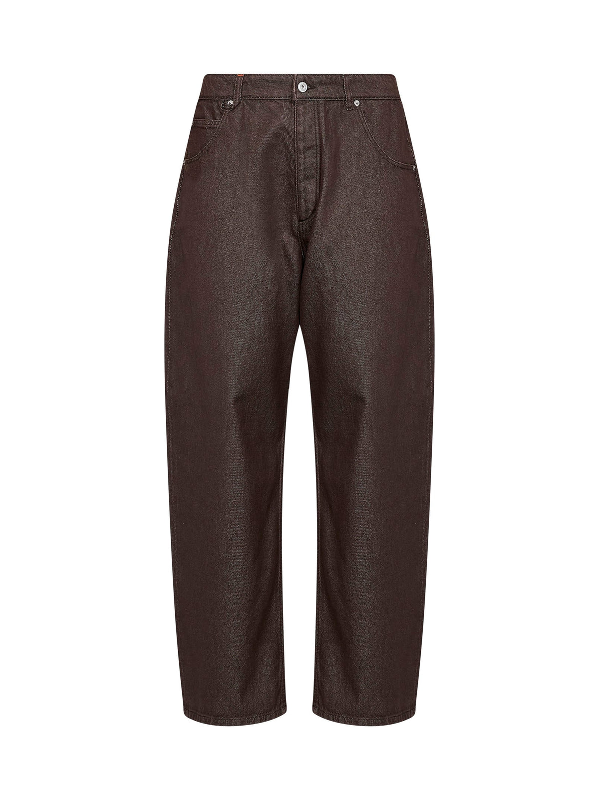 Jacquemus Men Brown The De-Nîmes Denim Tempo Curved-Leg Jeans JACQUEMUS