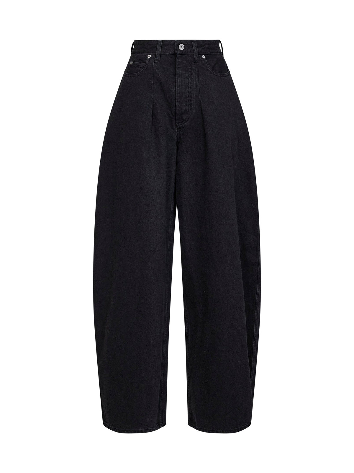Jacquemus Women Black The Ovalo De-Nîmes Denim Jeans JACQUEMUS