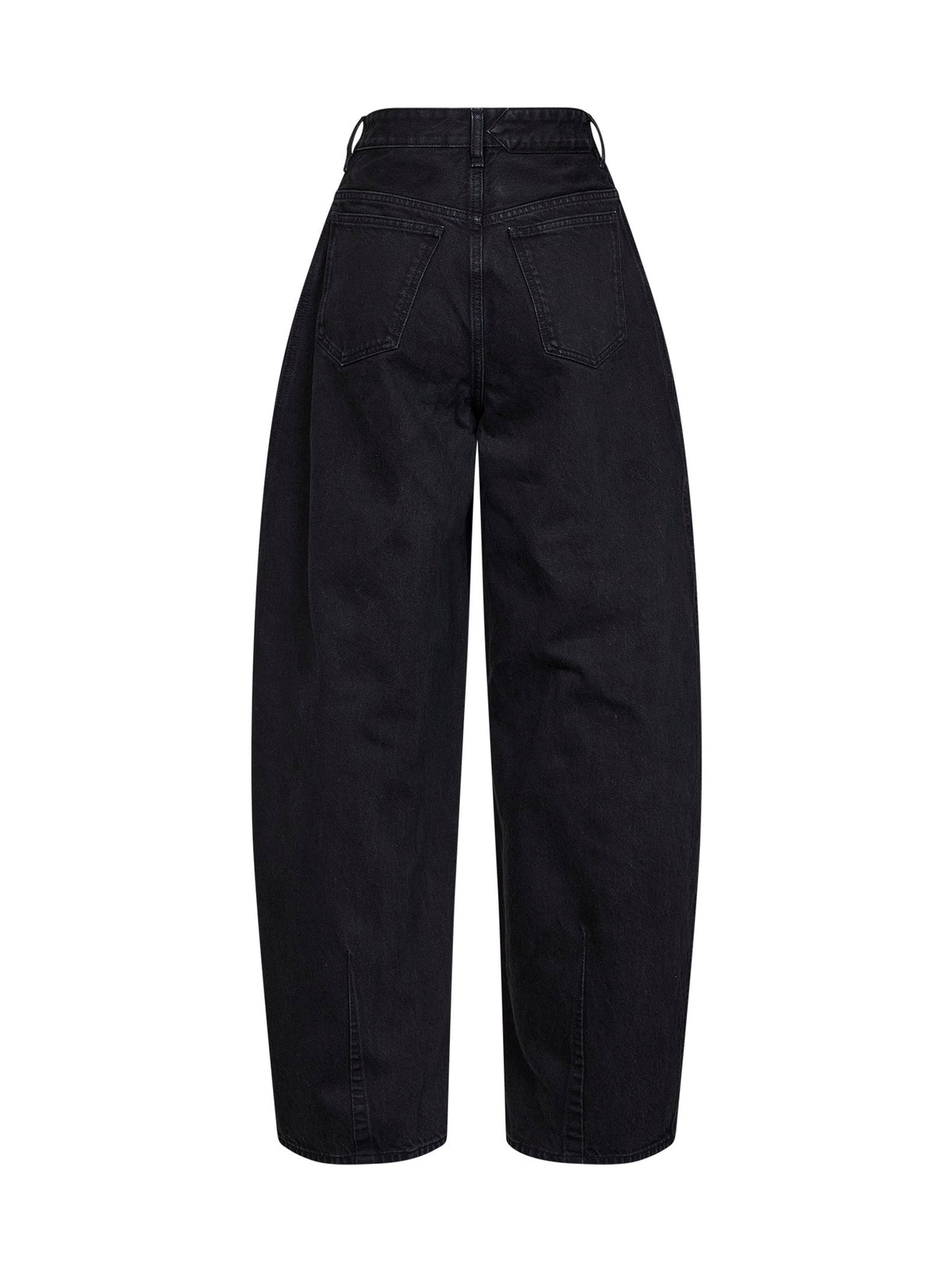 Jacquemus Women Black The Ovalo De-Nîmes Denim Jeans JACQUEMUS