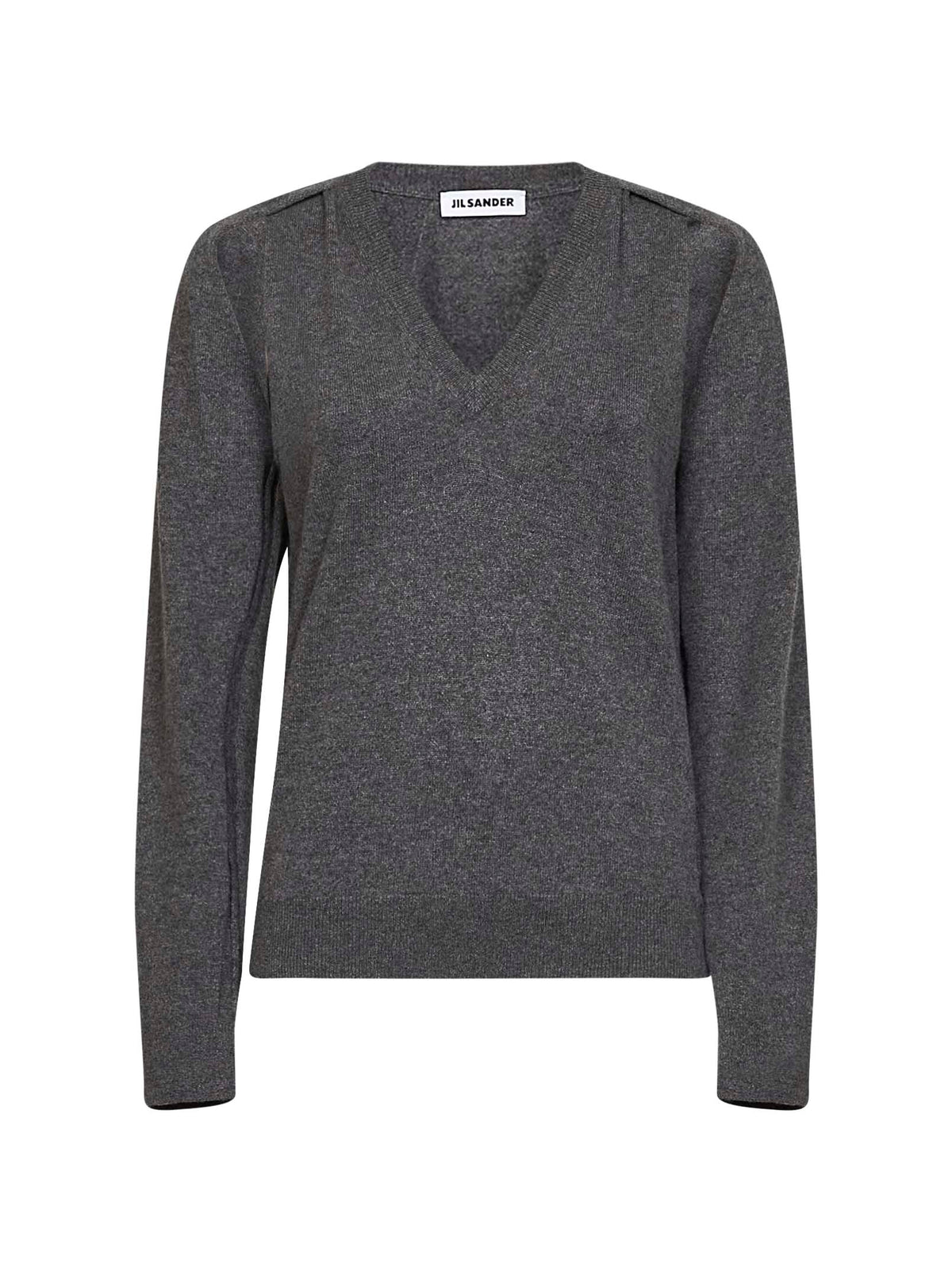 Jil Sander Women Basalt Cashmere Sweater With Cut-Outs JIL SANDER