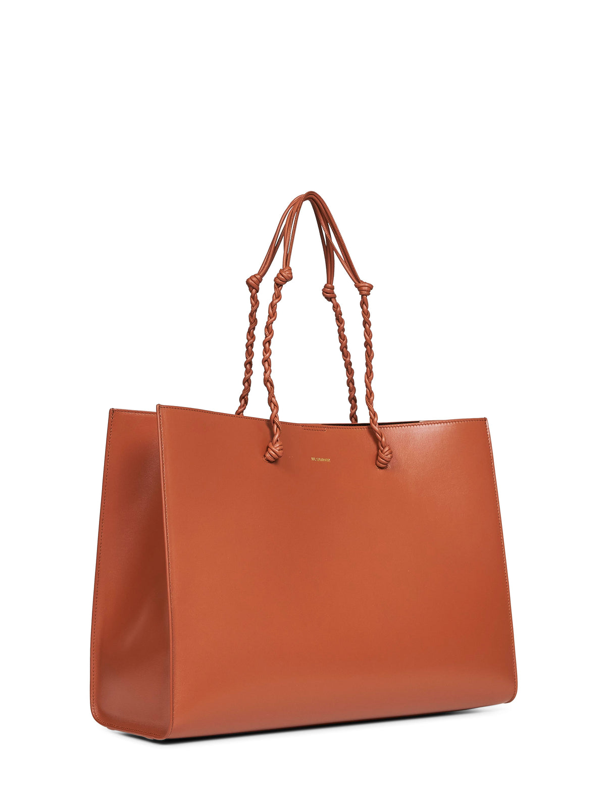 Jil Sander Women Tan Tangle Tote Bag JIL SANDER