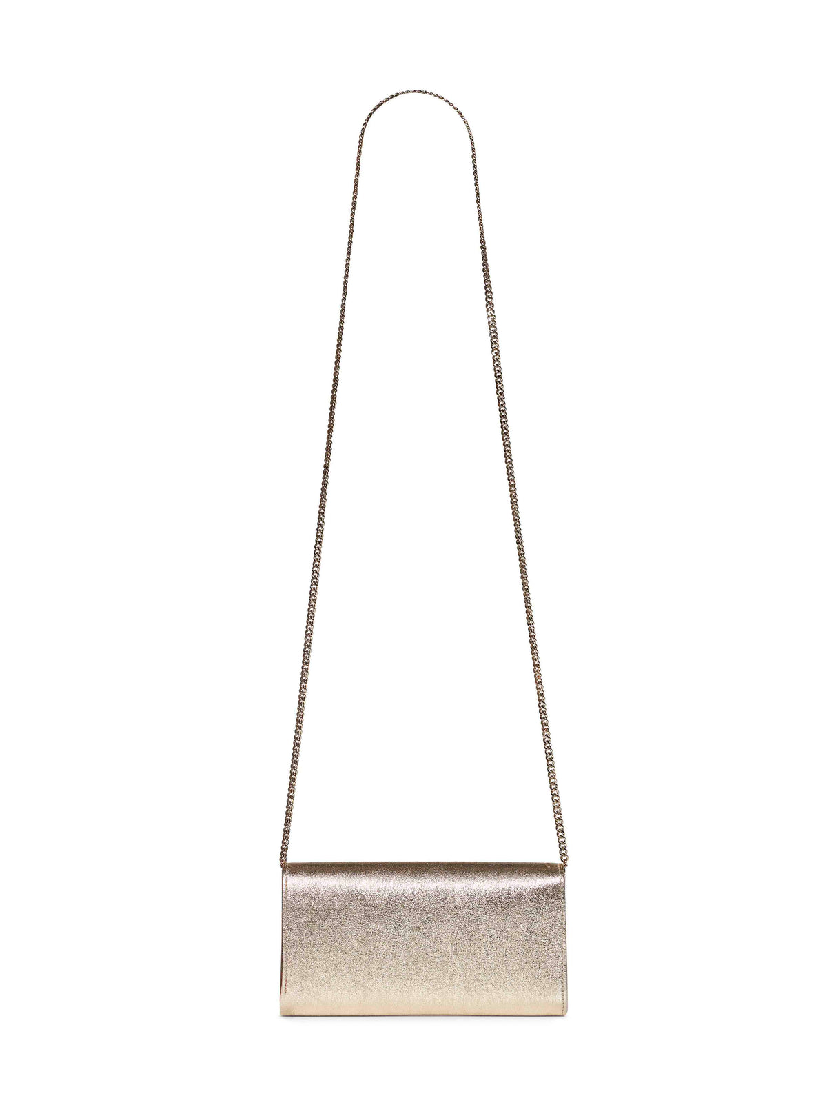 Jimmy Choo Women Platinum Emmie Chain Clutch Bag JIMMY CHOO
