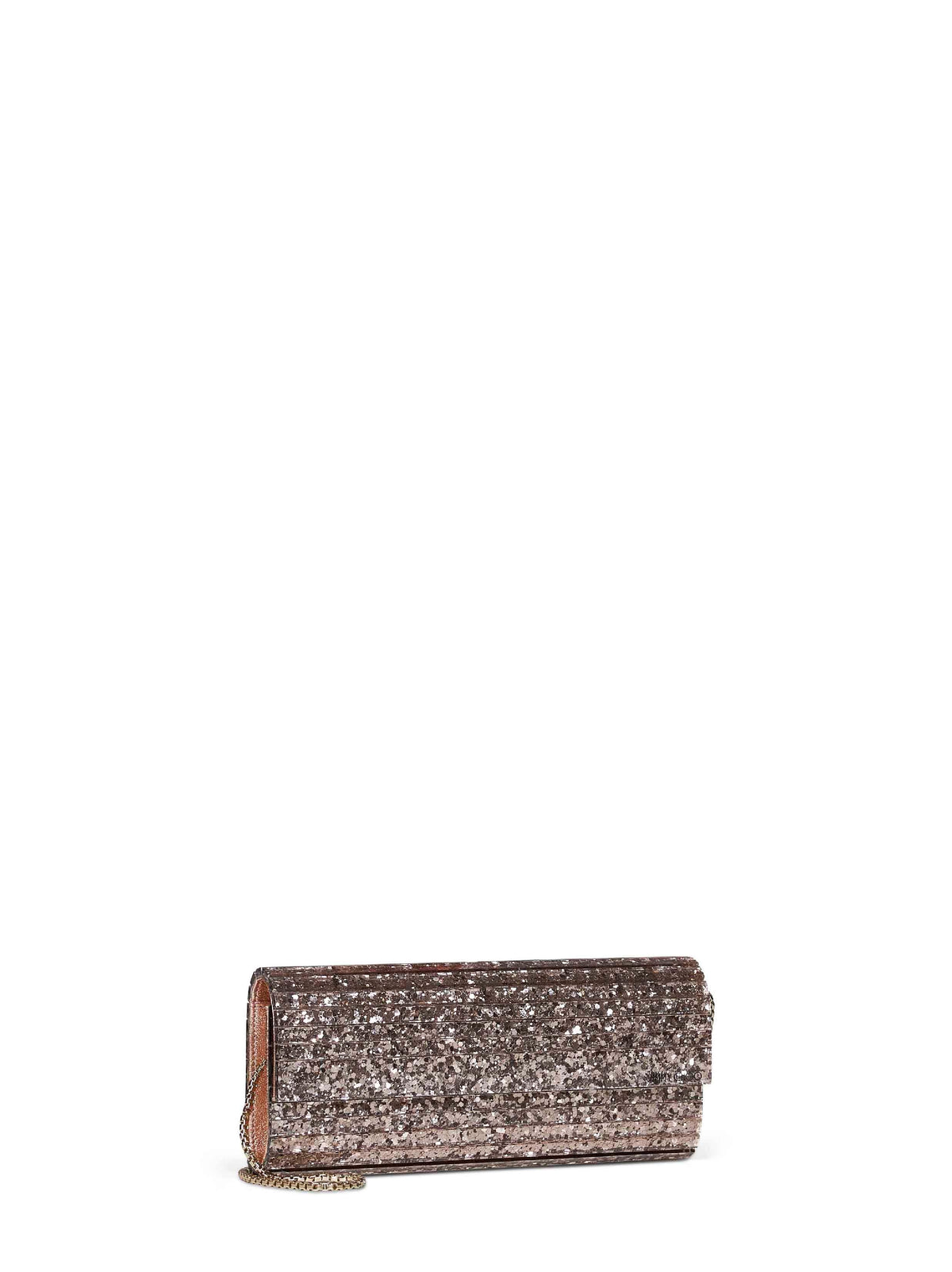 Jimmy Choo Women Ballet Pink Sweetie Clutch With Shoulder Strap JIMMY CHOO