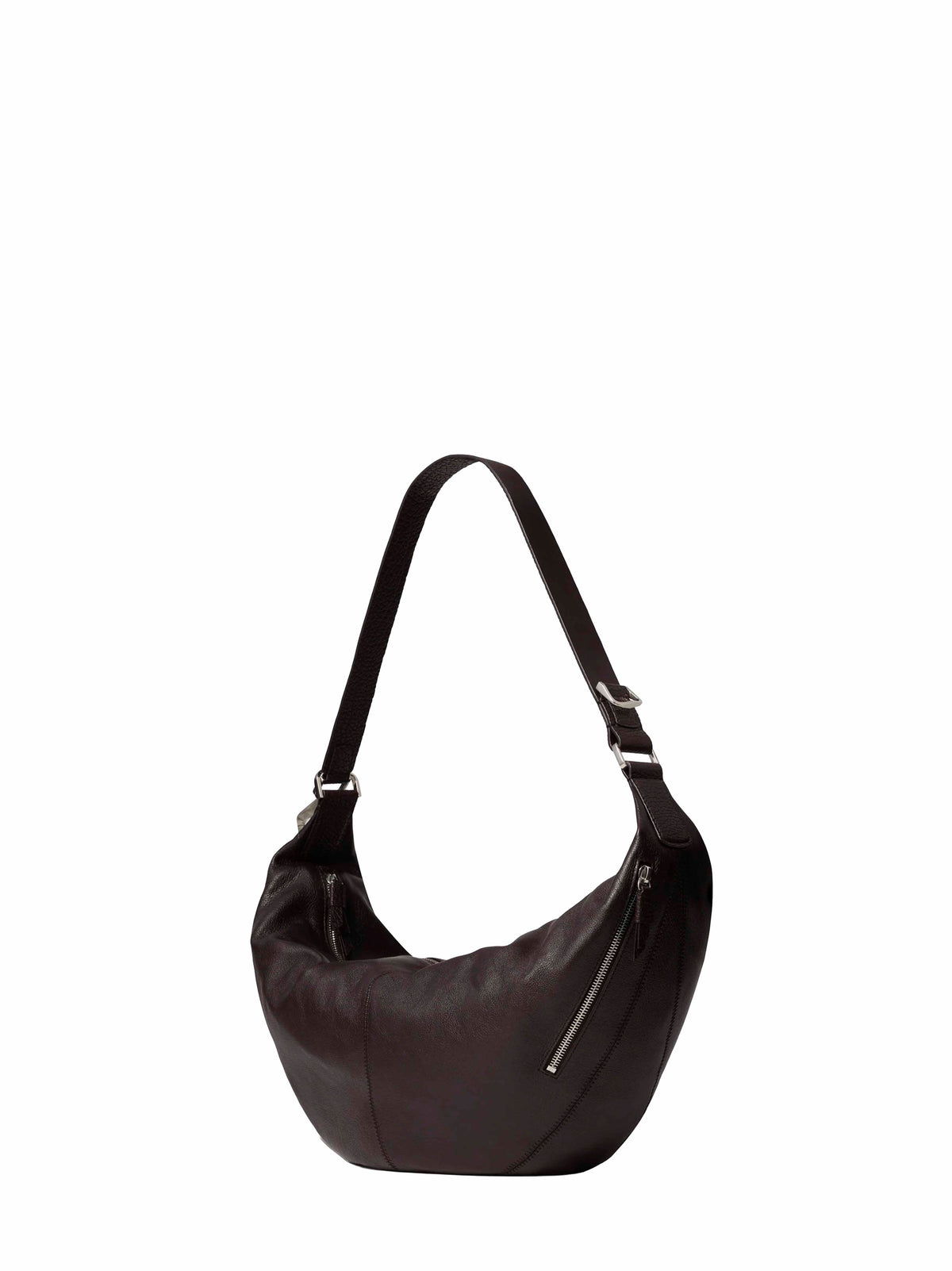 Lemaire Women Dark Chocolate Quiver Clip Shoulder Bag LEMAIRE