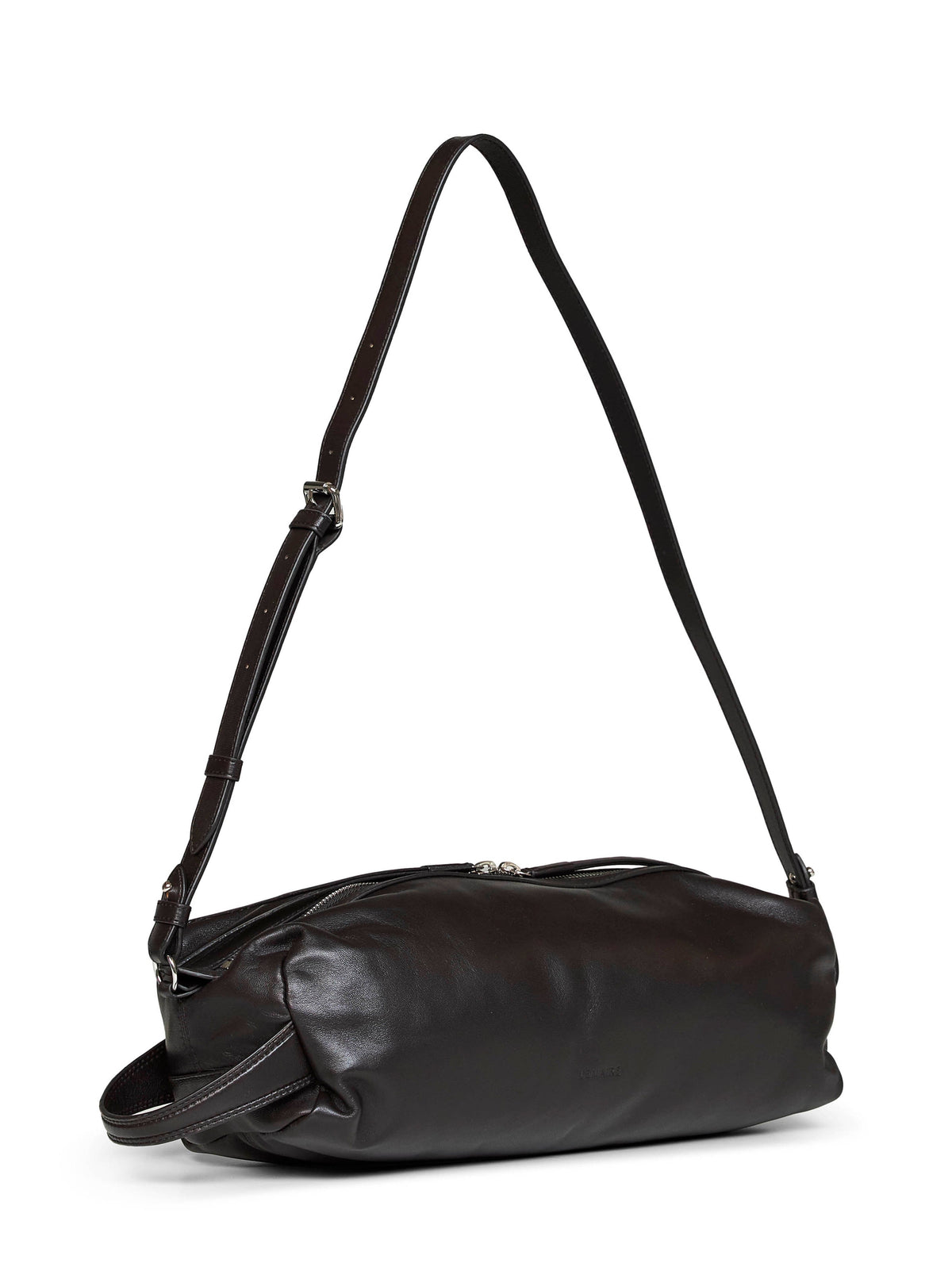 Lemaire Women Dark Chocolate The Care Slingback Shoulder Bag LEMAIRE