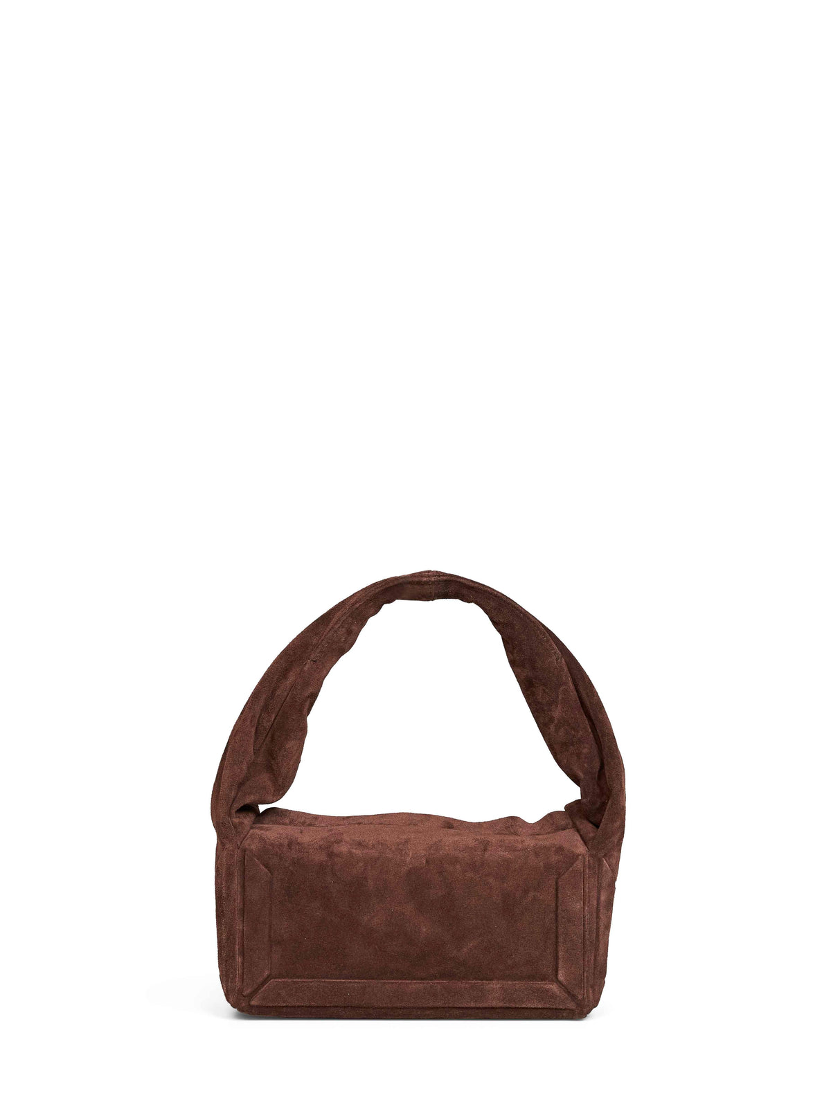 Maison Margiela Women Brown Box Bag East West Small Shoulder Bag MAISON MARGIELA
