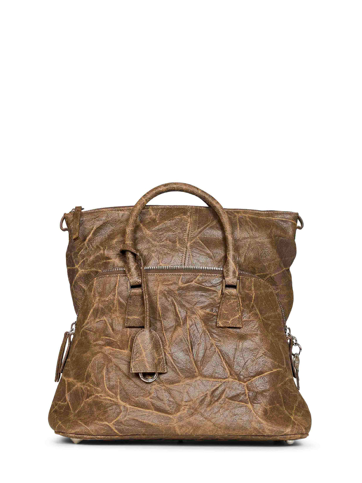 Maison Margiela Women Brown 5Ac Soft Medium Handbag MAISON MARGIELA