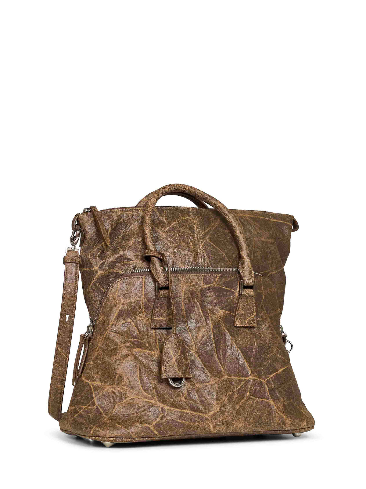 Maison Margiela Women Brown 5Ac Soft Medium Handbag MAISON MARGIELA