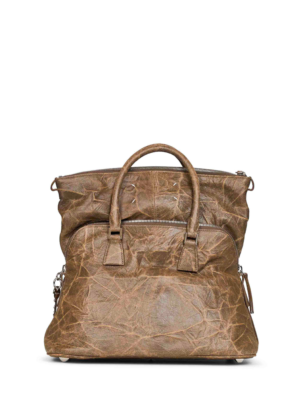 Maison Margiela Women Brown 5Ac Soft Medium Handbag MAISON MARGIELA