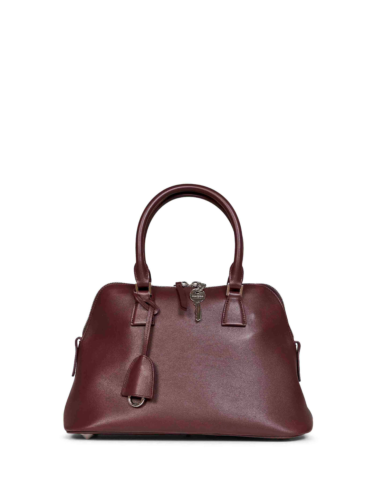 Maison Margiela Women Burgundy 5Ac Soft Medium Handbag MAISON MARGIELA