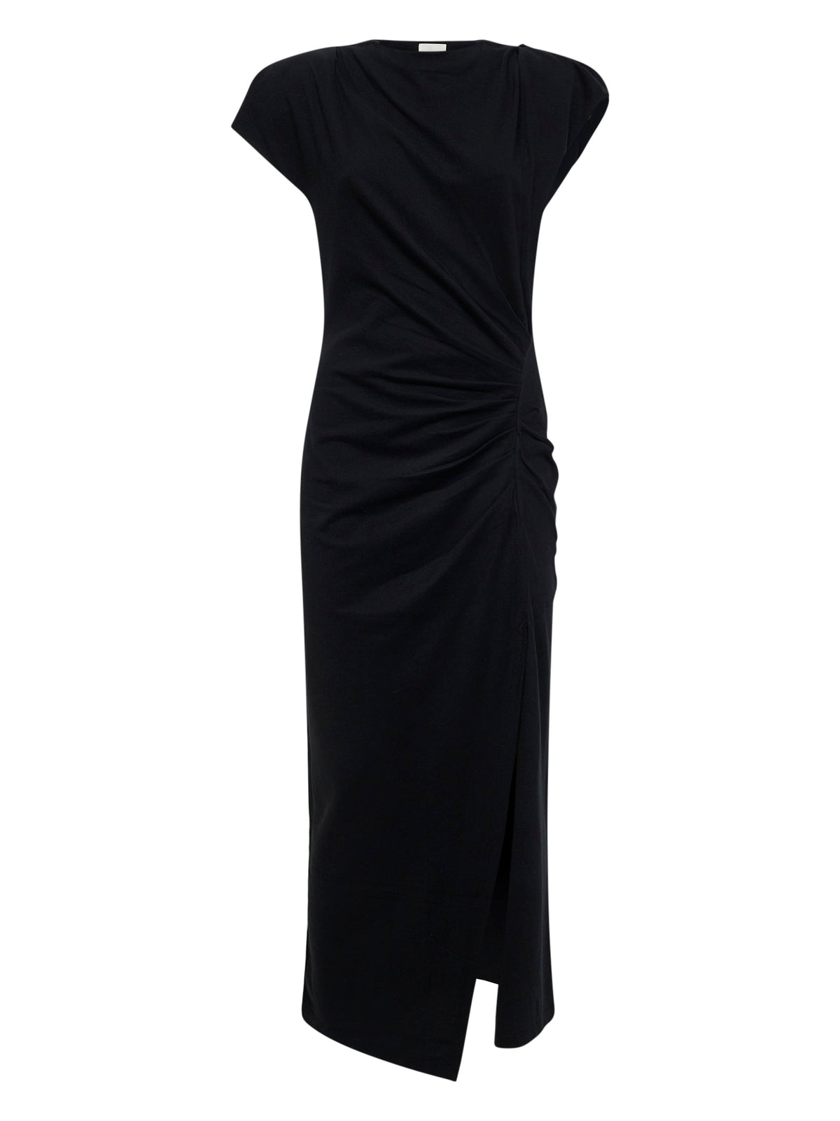 Marant Etoile Women Black Cotton Jersey Nadela Long Dress ISABEL MARANT ETOILE