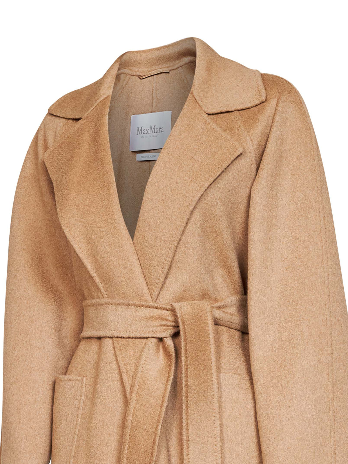 Max Mara Women Camel Ready Icon Coat Belted Coat MAX MARA
