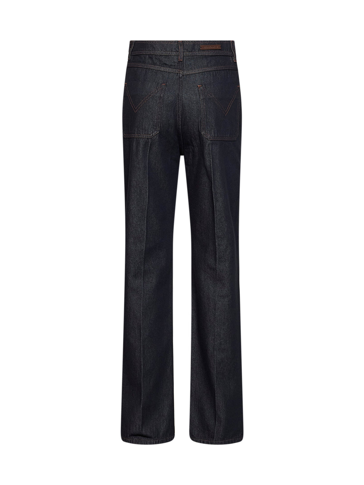 Max Mara Women Midnight Blue Mxmabbono Barrel-Leg Jeans MAX MARA
