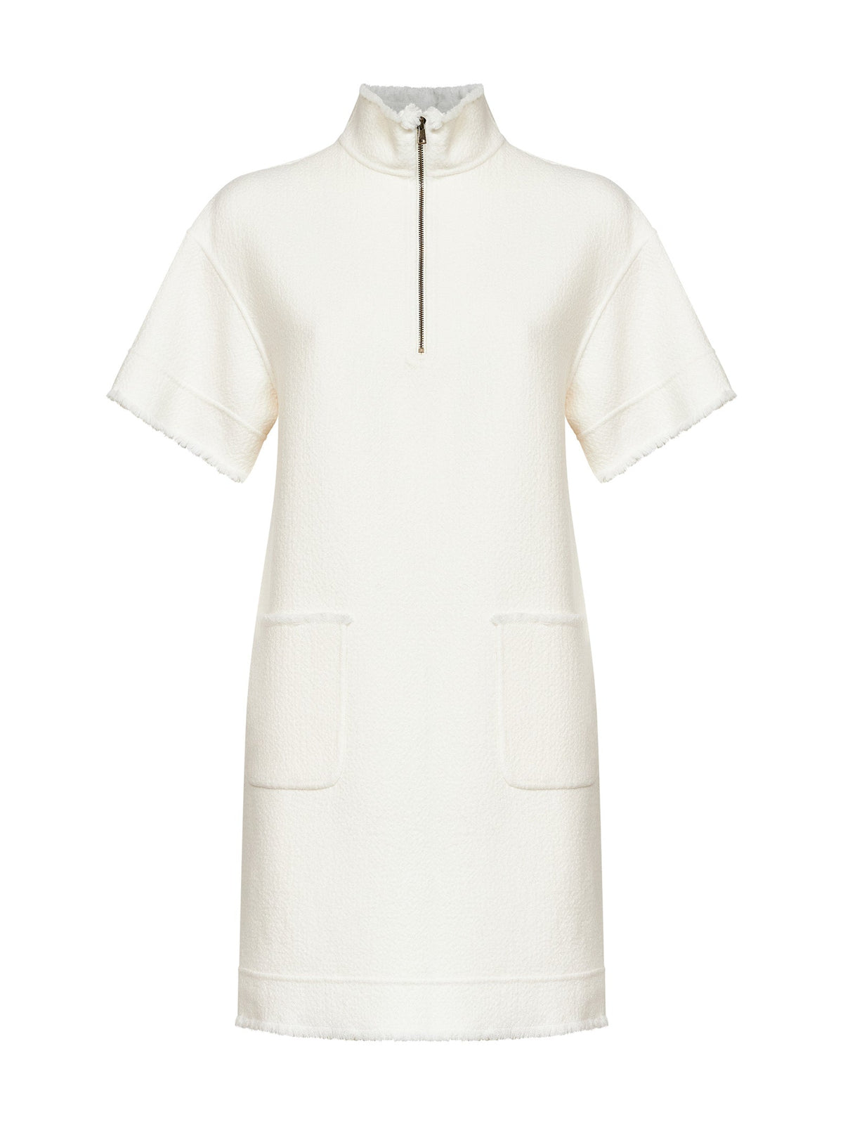 Max Mara Women White Mxmsavana Sweatshirt-Style Mini Dress MAX MARA