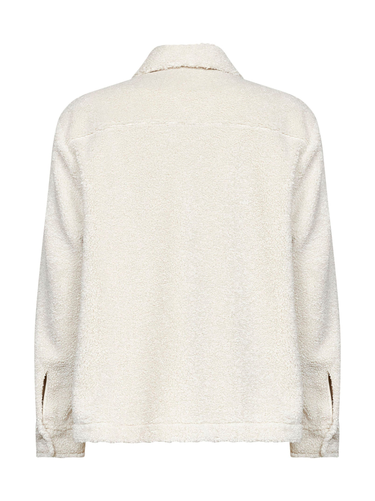 Moncler Women Natural Wool Bouclé Overshirt MONCLER