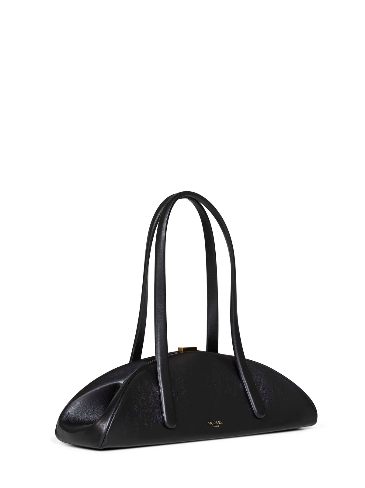 Mugler Women Black Snake Lua Handbag MUGLER
