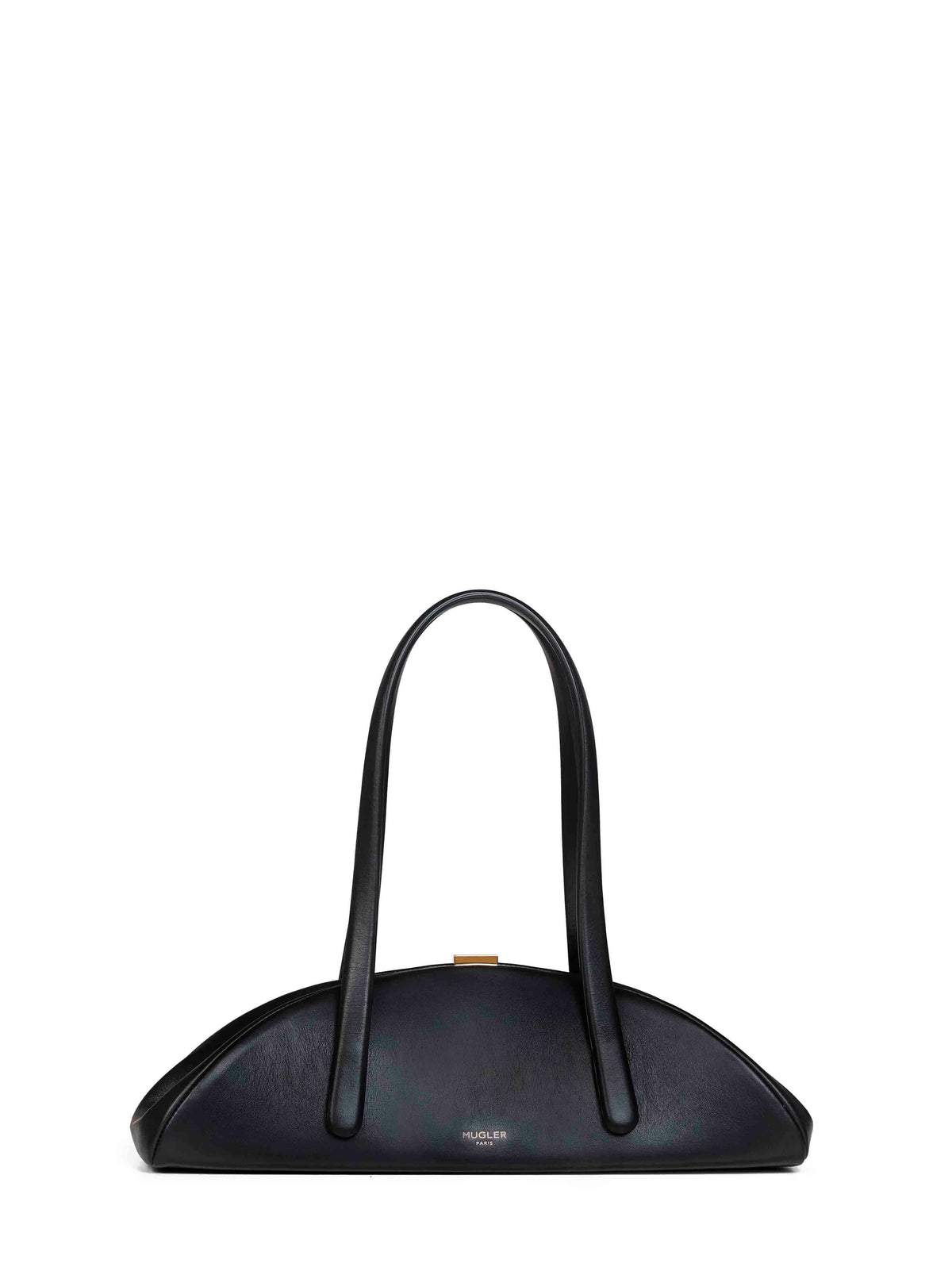 Mugler Women Black Snake Lua Handbag MUGLER