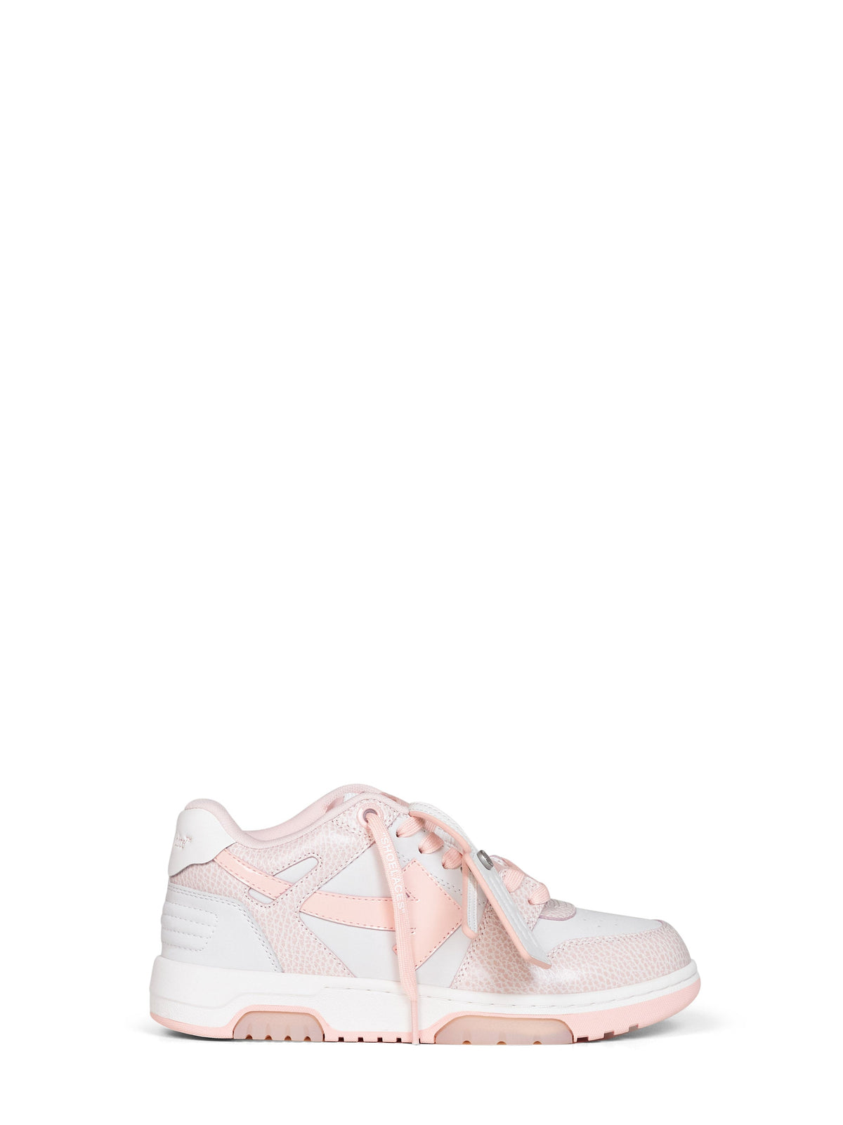 Off White Women White And Pink Out Of Office Sneakers OFF-WHITE