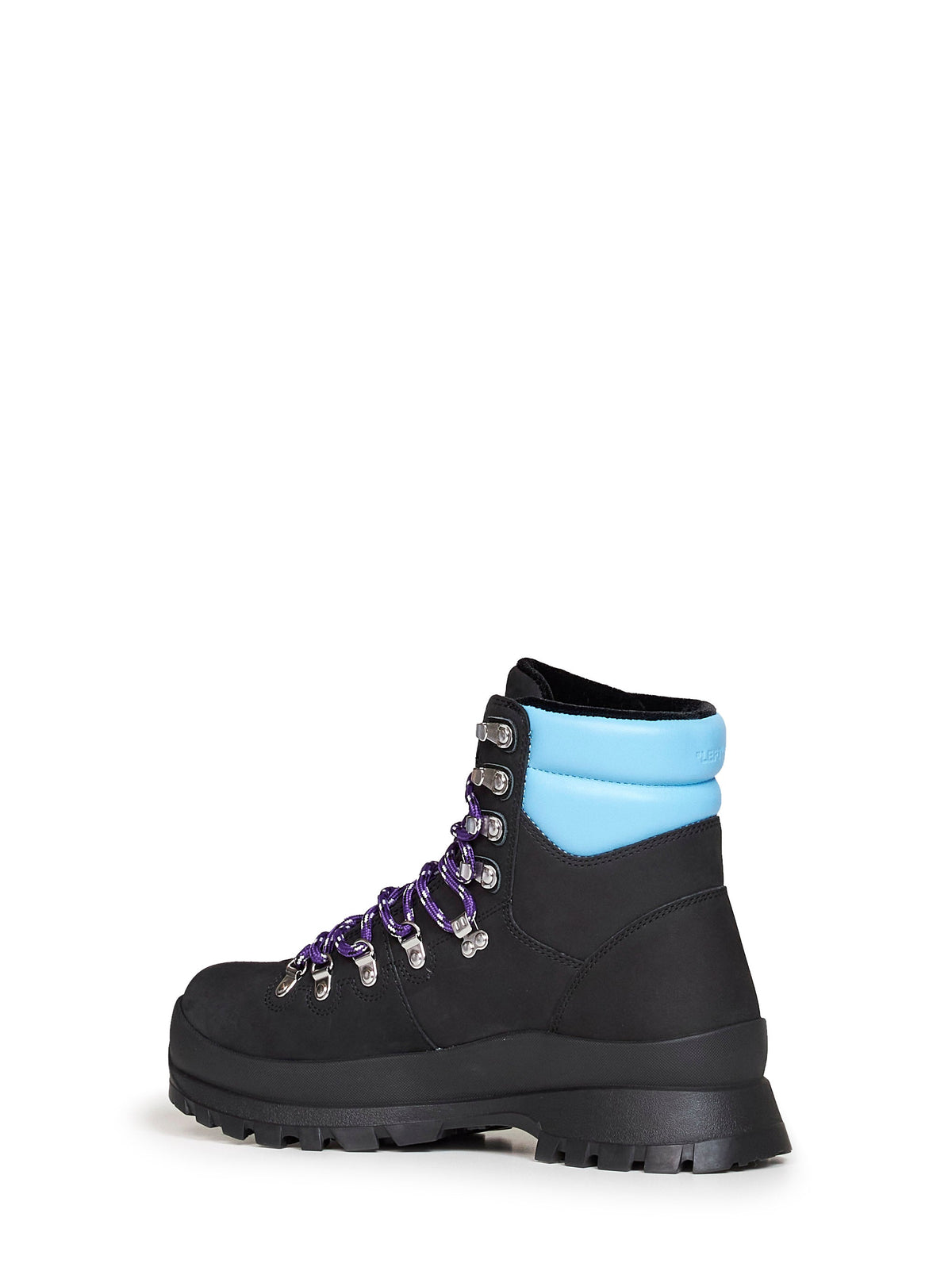 Off White Men Black Nubuck Hiking Boots OFF-WHITE