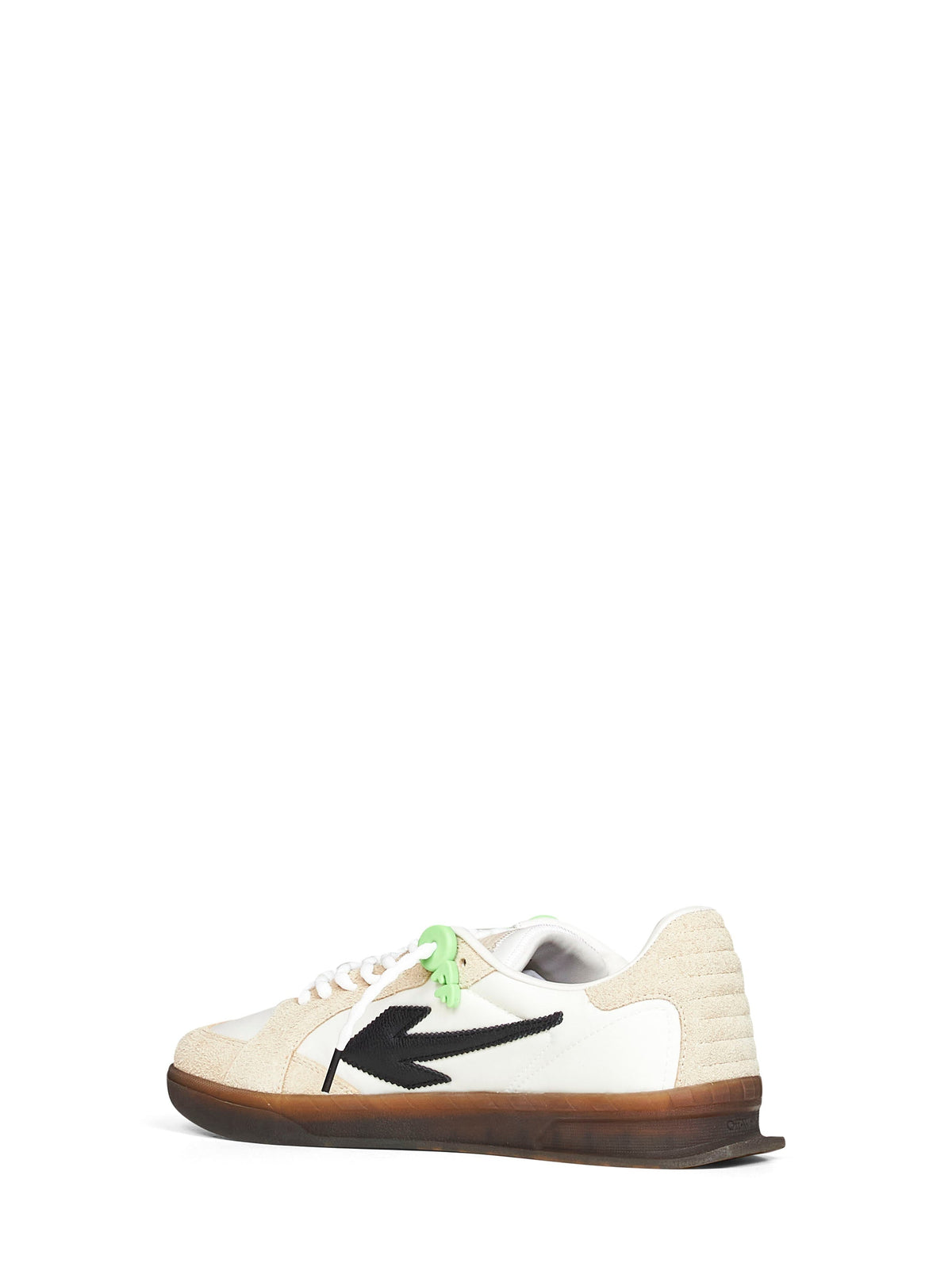 Off White Men Brown Printed Calf Hair End Of Play Sneakers OFF-WHITE