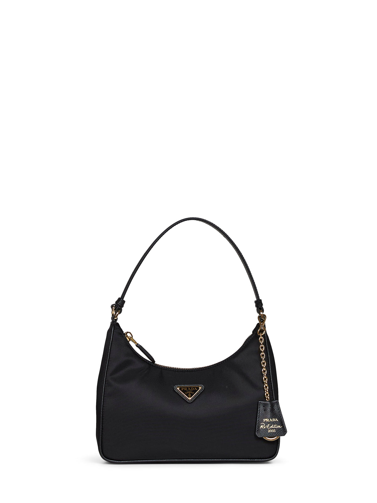Prada Accessori Pelletteria Women Black Prada Re-Edition 2005 Mini Bag PRADA
