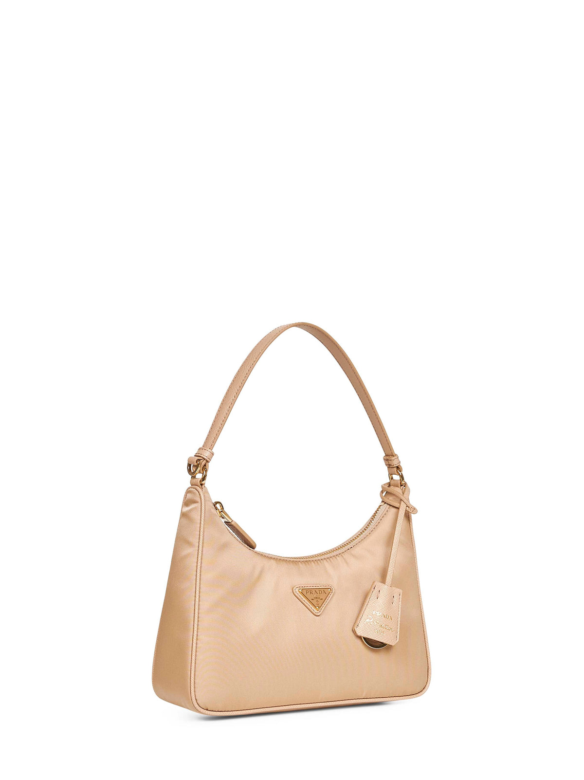 Prada Accessori Pelletteria Women Camel Prada Re-Edition 2005 Mini Bag PRADA