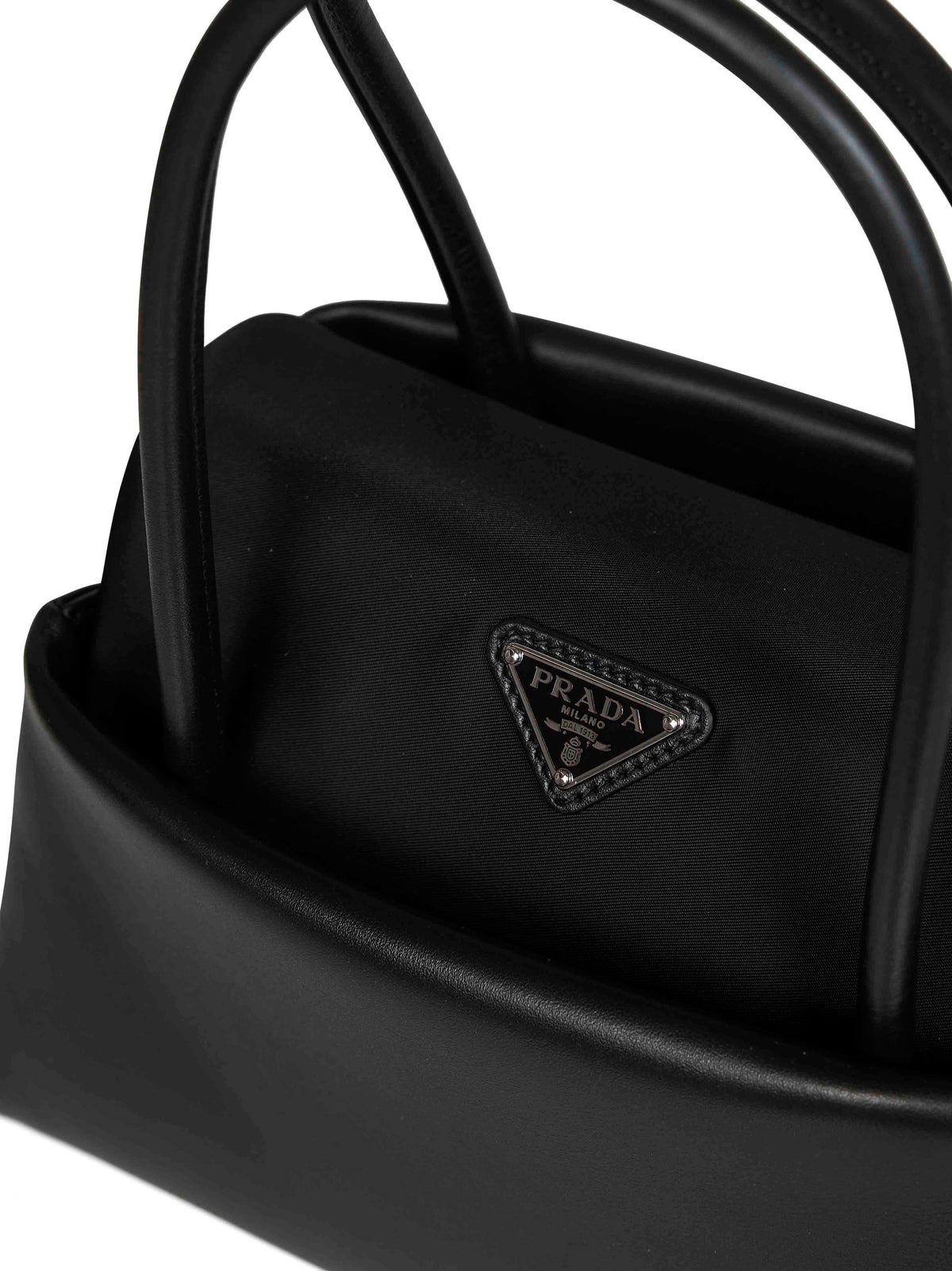 Prada Borse Women Black Prada Passage Small Handbag PRADA