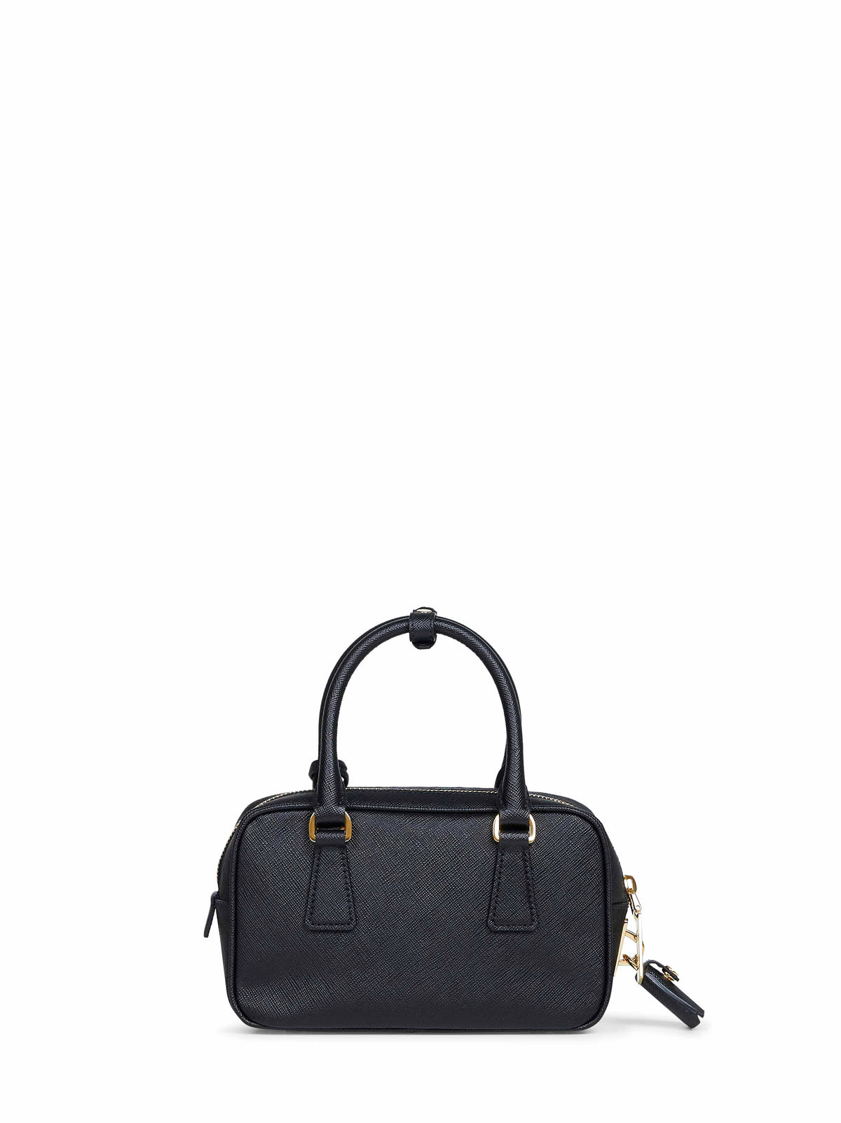 Prada Borse Women Black Top-Handle Bag With Shoulder Bag PRADA