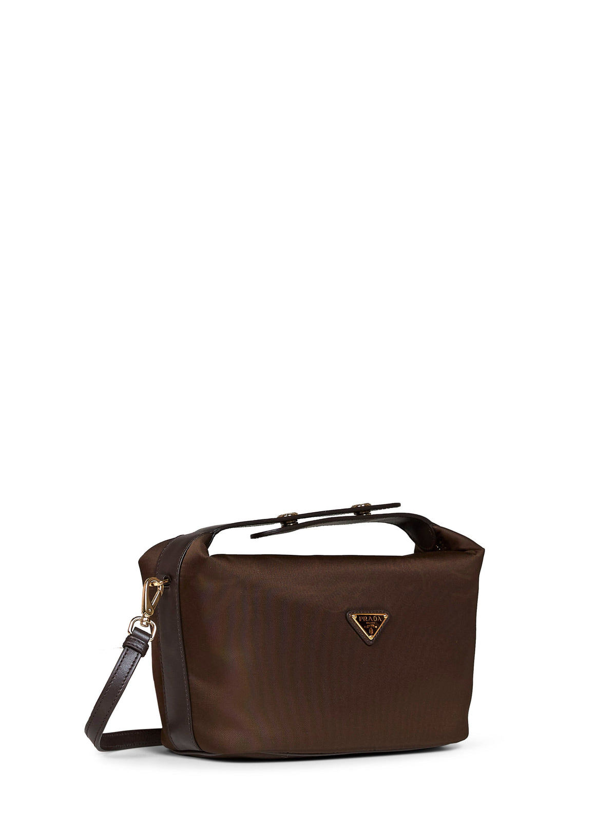 Prada Borse Women Burnt Prada Chérie Mini Handbag With Shoulder Strap PRADA