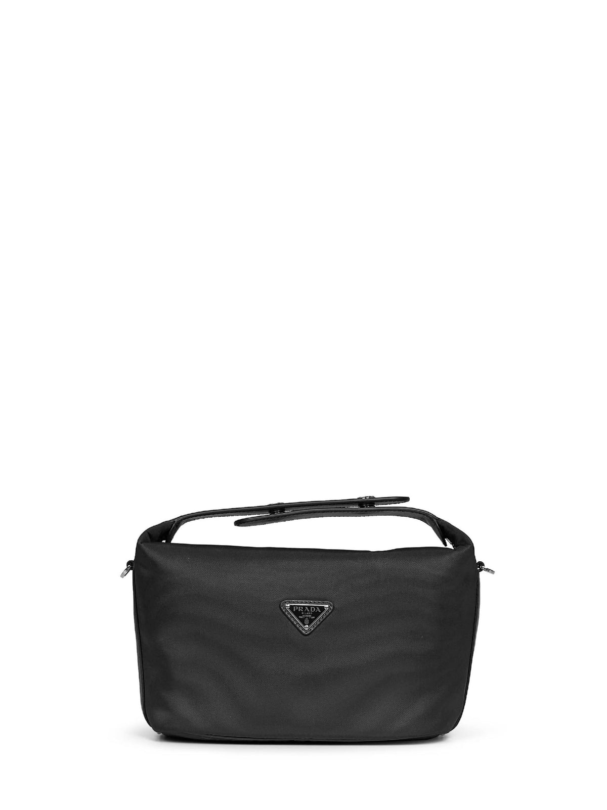 Prada Borse Women Black Prada Chérie Mini Handbag With Shoulder Strap PRADA