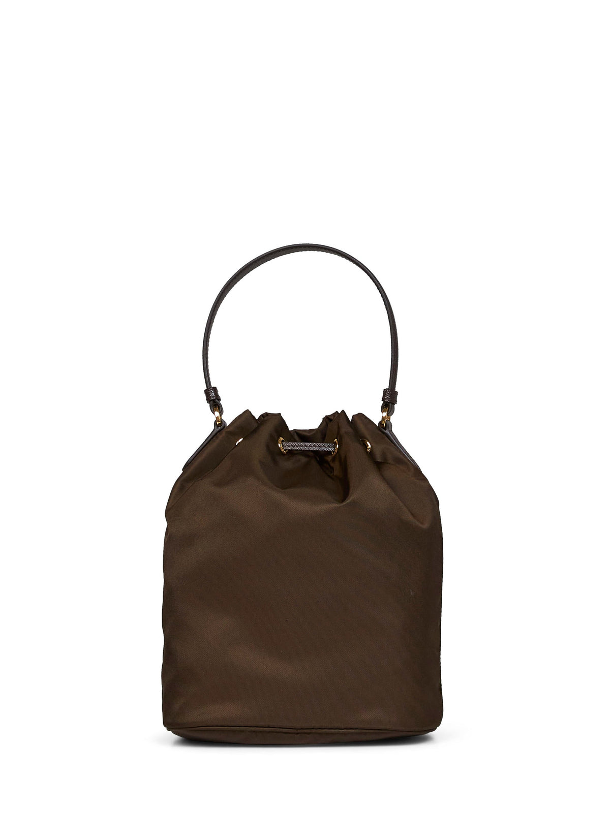 Prada Borse Women Burnt Prada Duet Bucket Bag PRADA