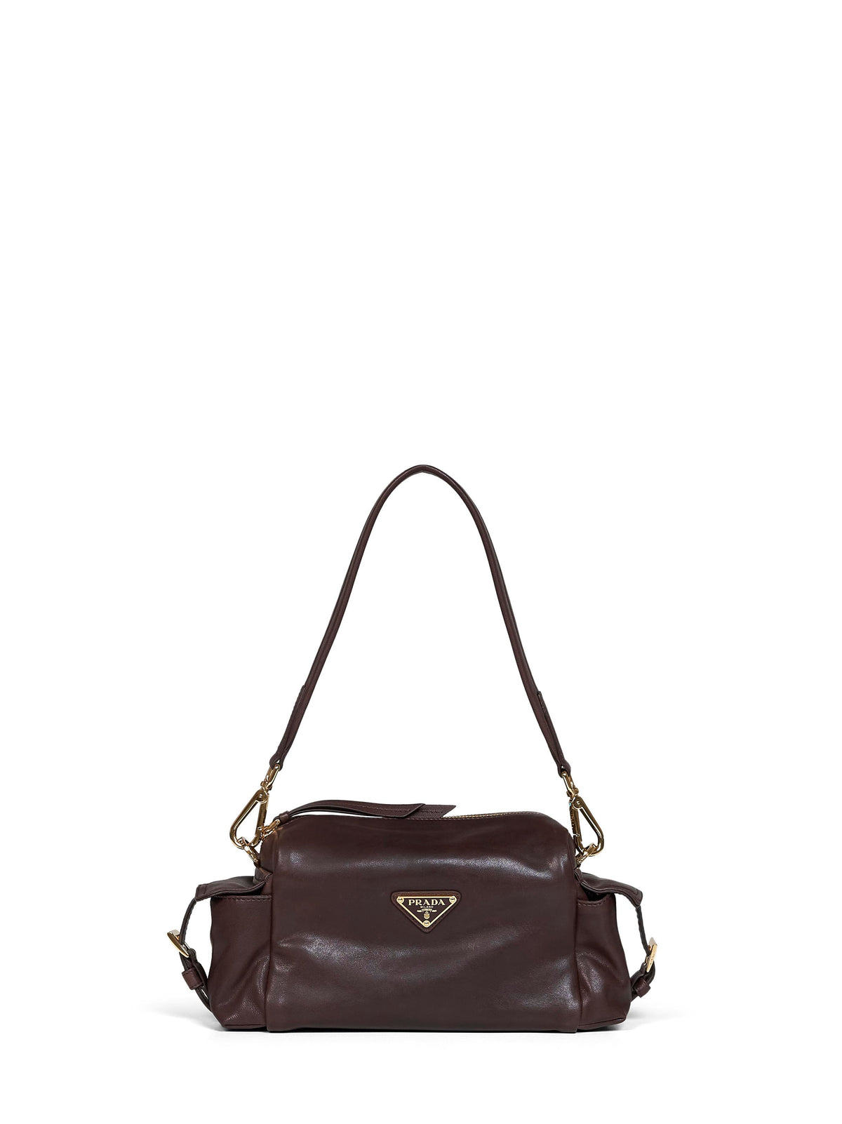 Prada Borse Women Burnt Prada Explore Shoulder Bag PRADA