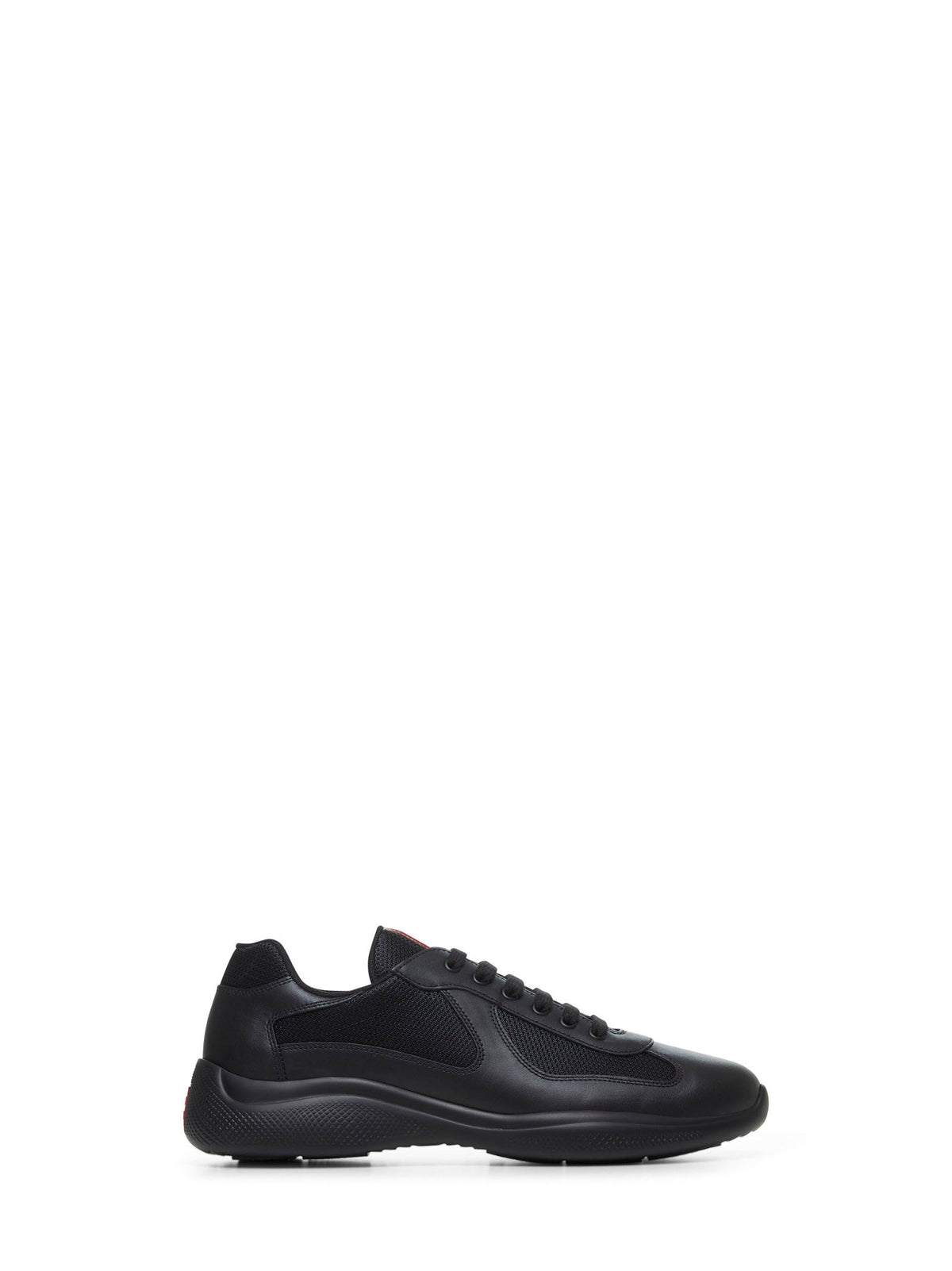 Prada Calzature Men Black Prada America's Cup Sneakers PRADA