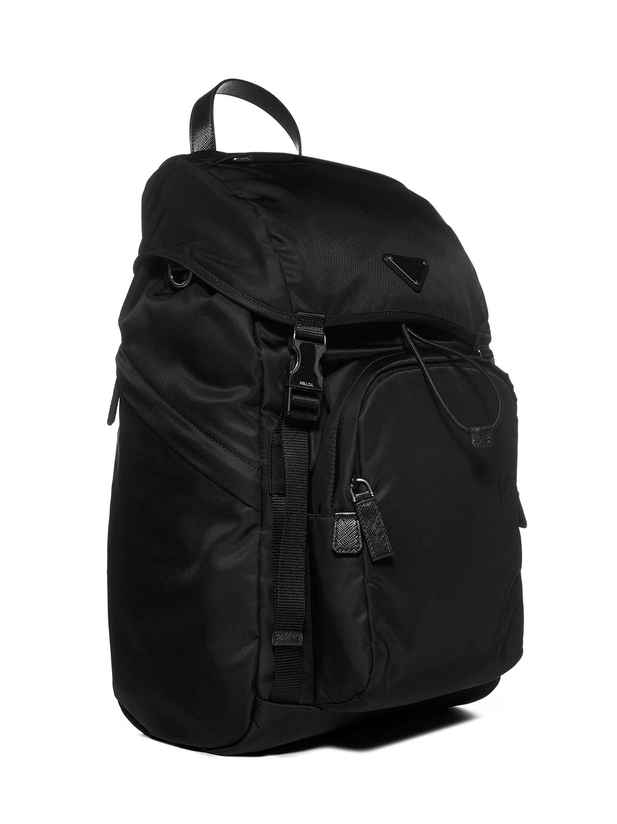 Prada Viaggio Men Backpack In Re-Nylon And Saffiano Leather PRADA