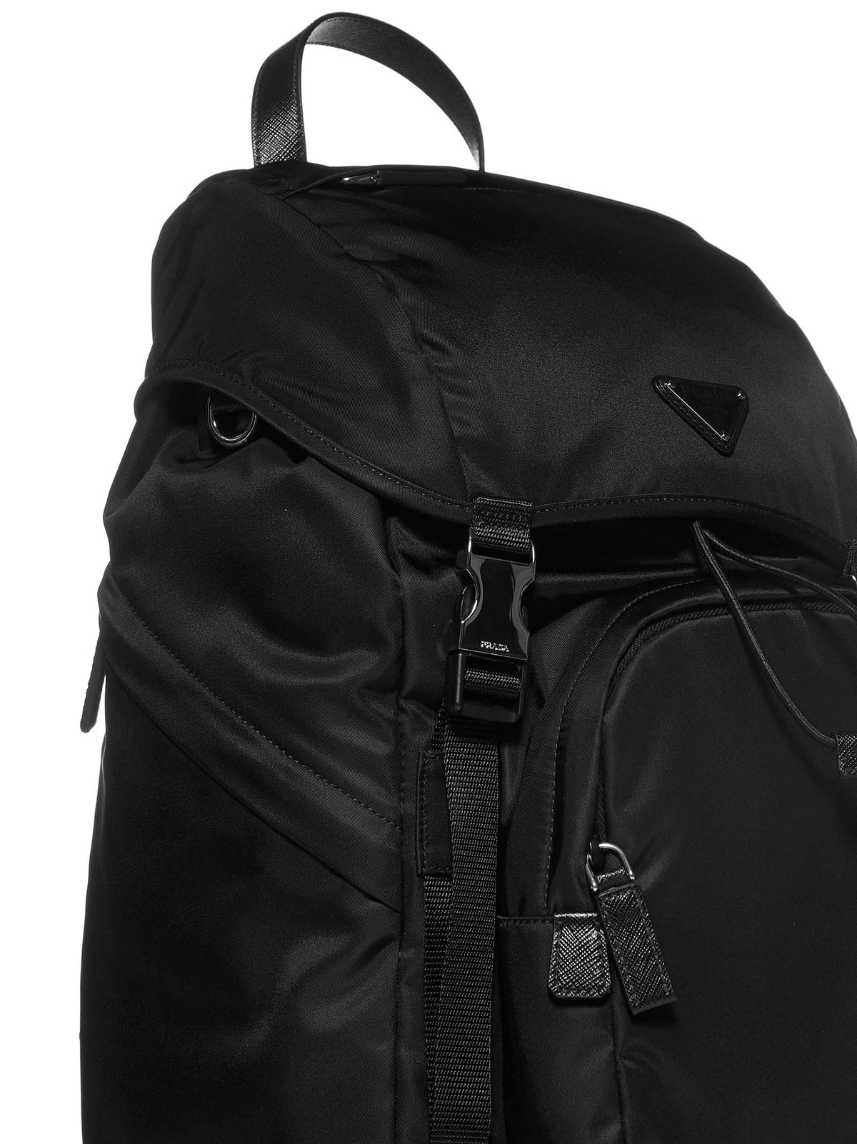 Prada Viaggio Men Backpack In Re-Nylon And Saffiano Leather PRADA