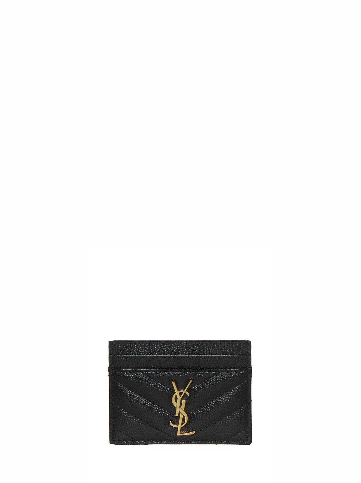 Saint Laurent Women "Cassandre Matelassé" Mini Cardholder SAINT LAURENT