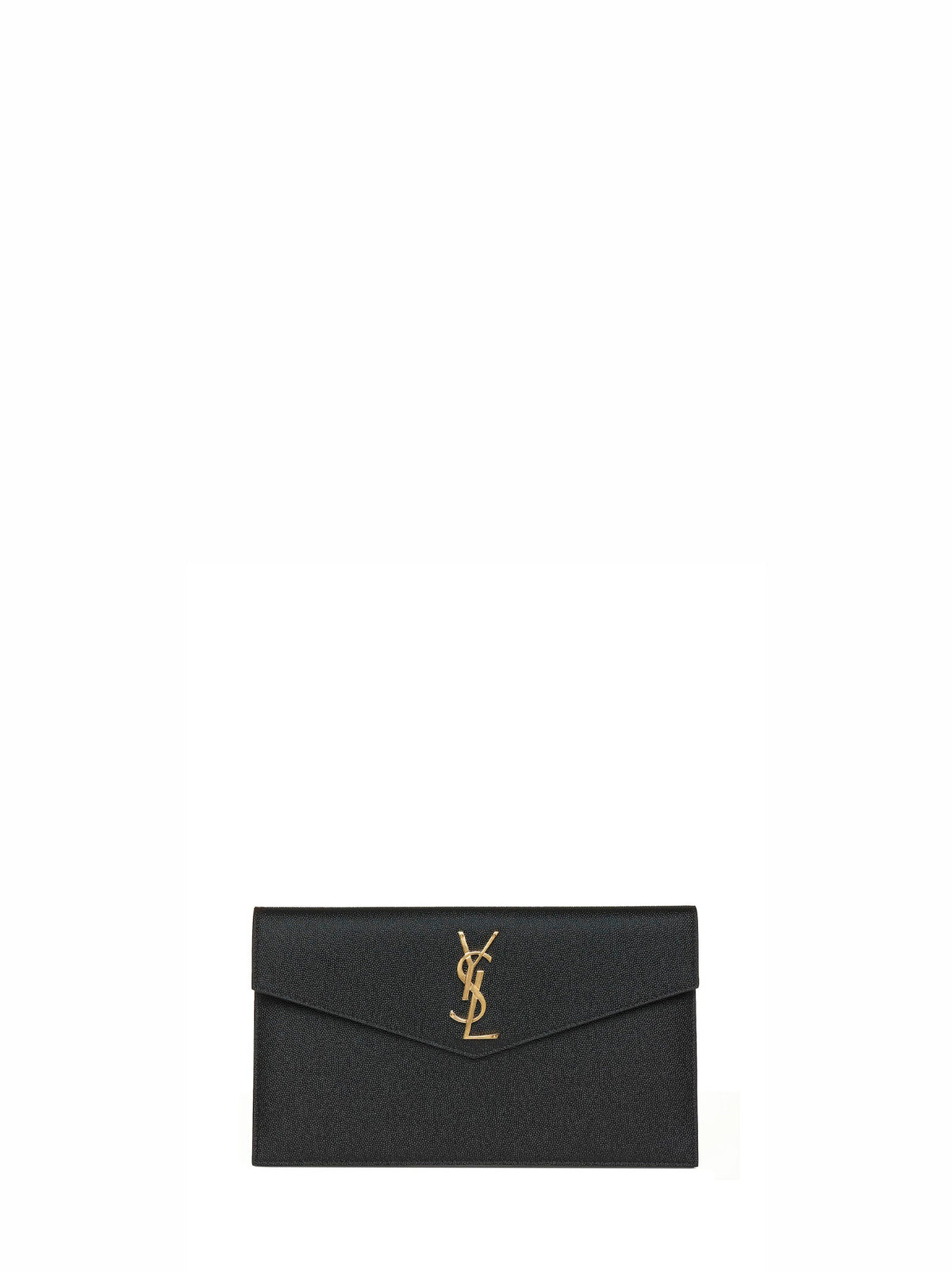 Saint Laurent Women Uptown Pouch In Grain De Poudre Embossed Leather SAINT LAURENT