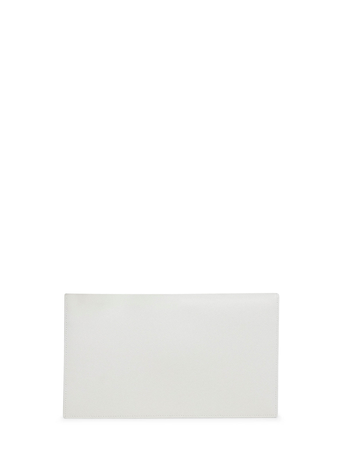 Saint Laurent Women Cream Soft Uptown Clutch Bag SAINT LAURENT