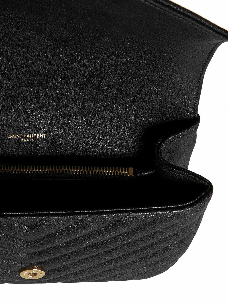 Saint Laurent Women Medium College In Quilted Leather SAINT LAURENT
