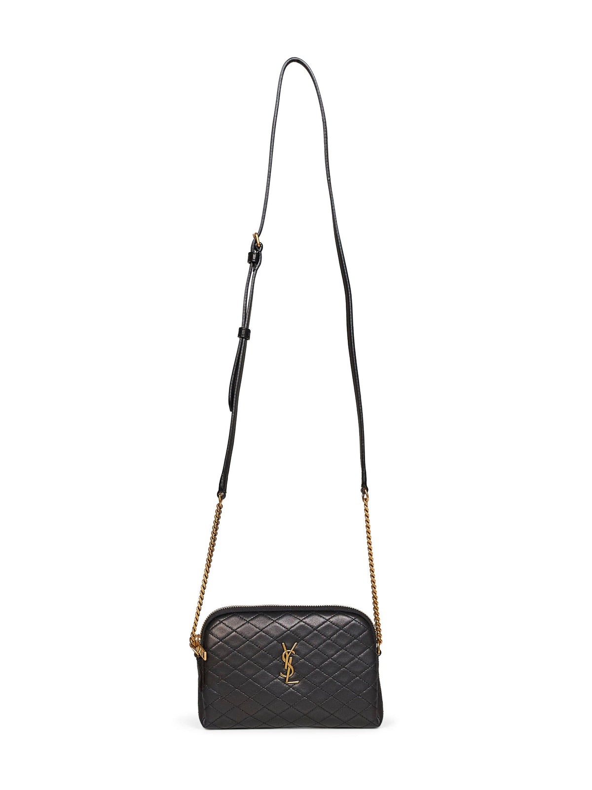 Saint Laurent Women Black Gaby Mini Camera Bag SAINT LAURENT