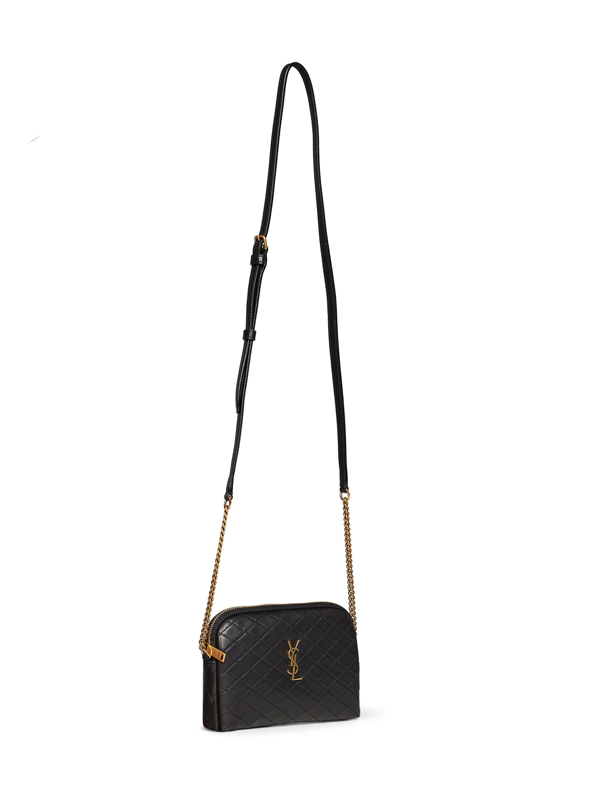 Saint Laurent Women Black Gaby Mini Camera Bag SAINT LAURENT