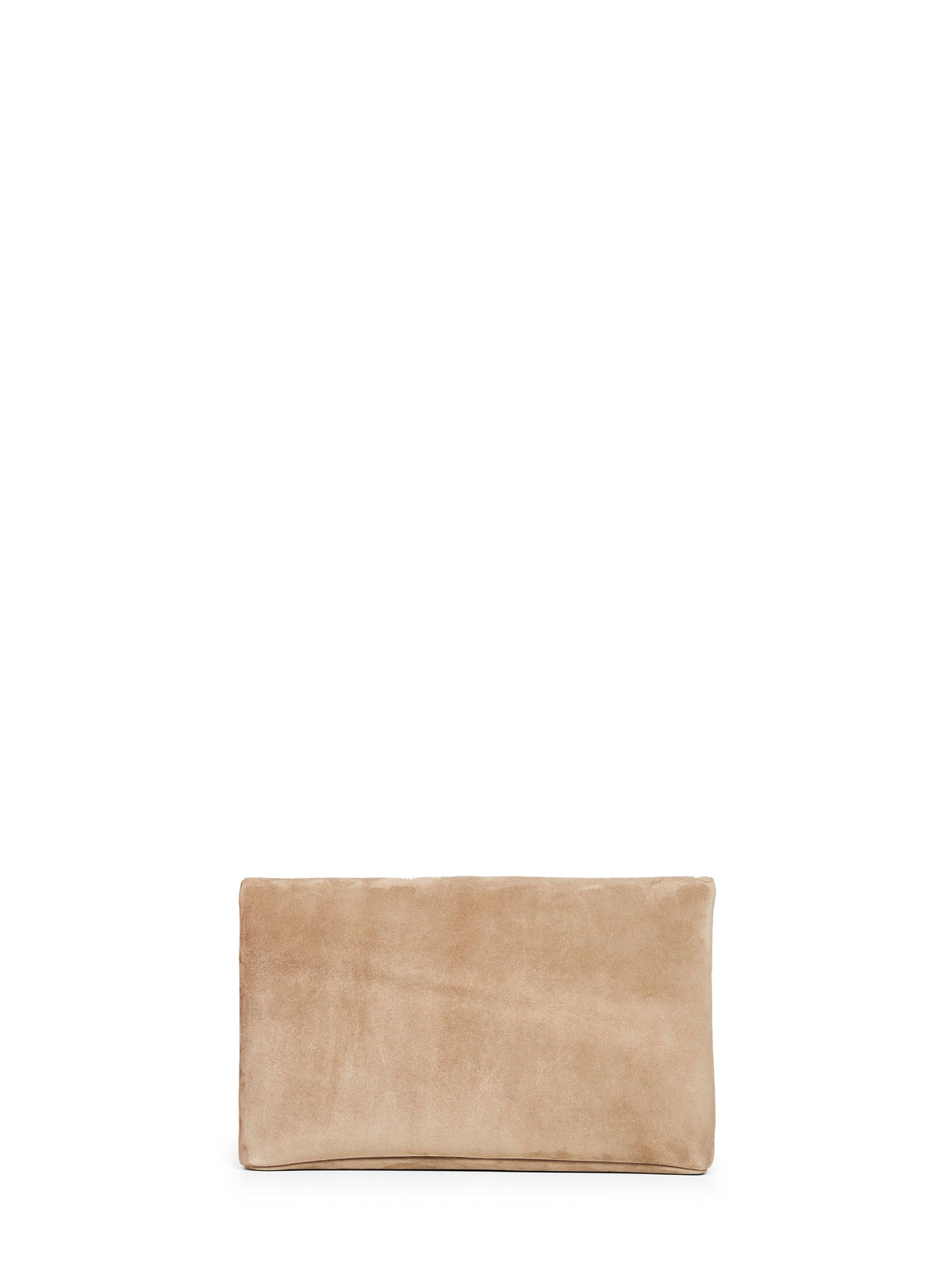 Saint Laurent Women Light Cumin Large Cassandre Envelope Clutch SAINT LAURENT