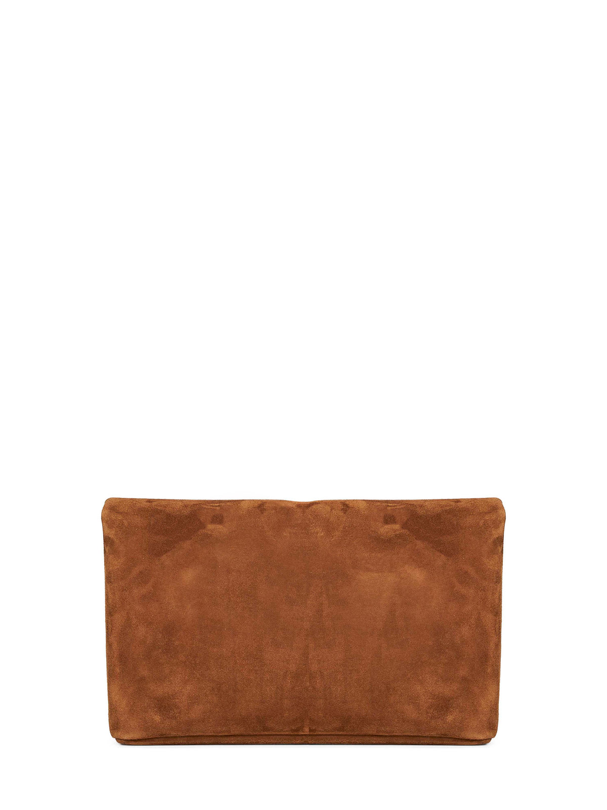 Saint Laurent Women Caramel Cognac Large Cassandre Envelope Clutch SAINT LAURENT